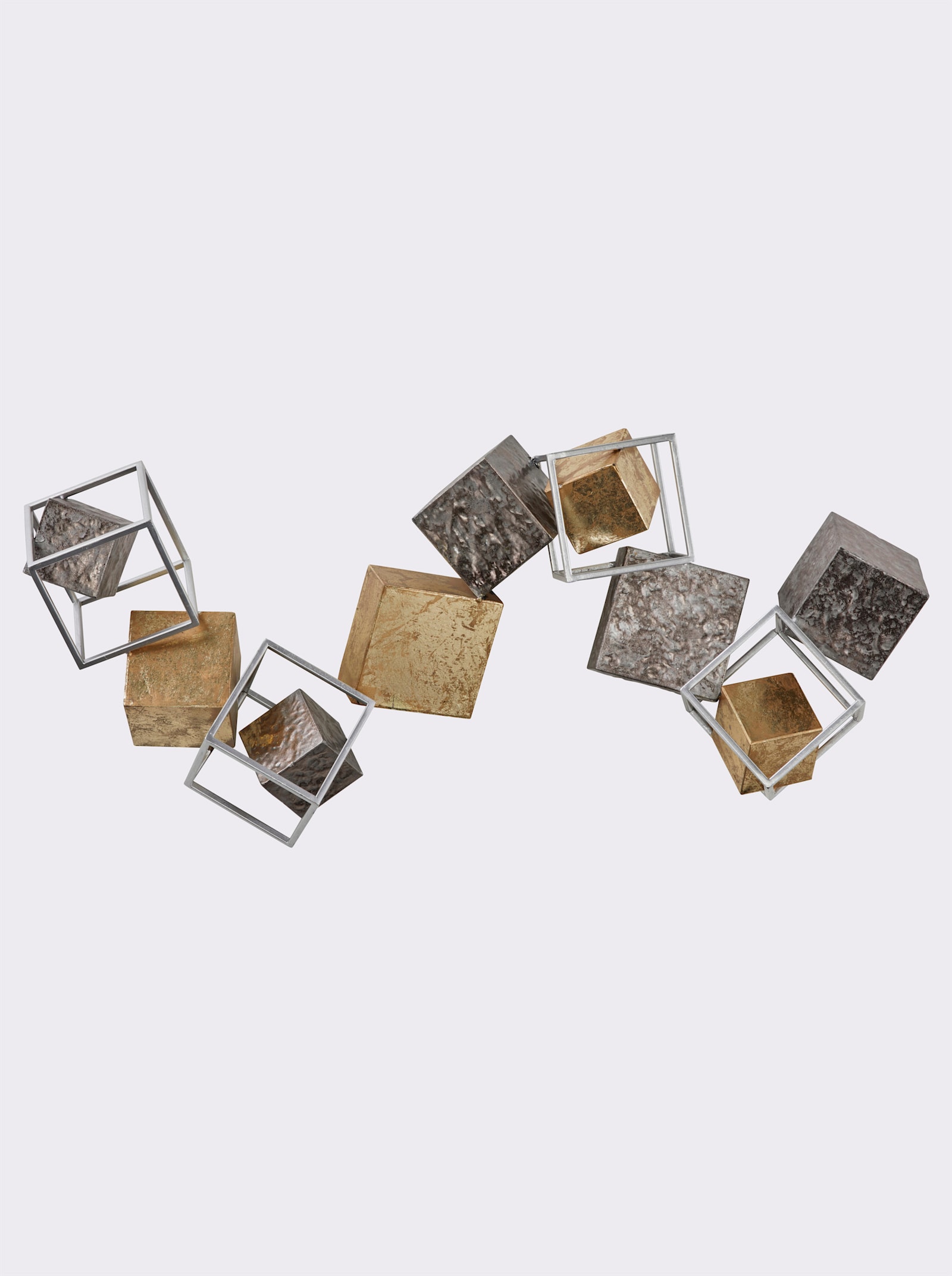 Impressionen Décoration murale - couleur argent-couleur or