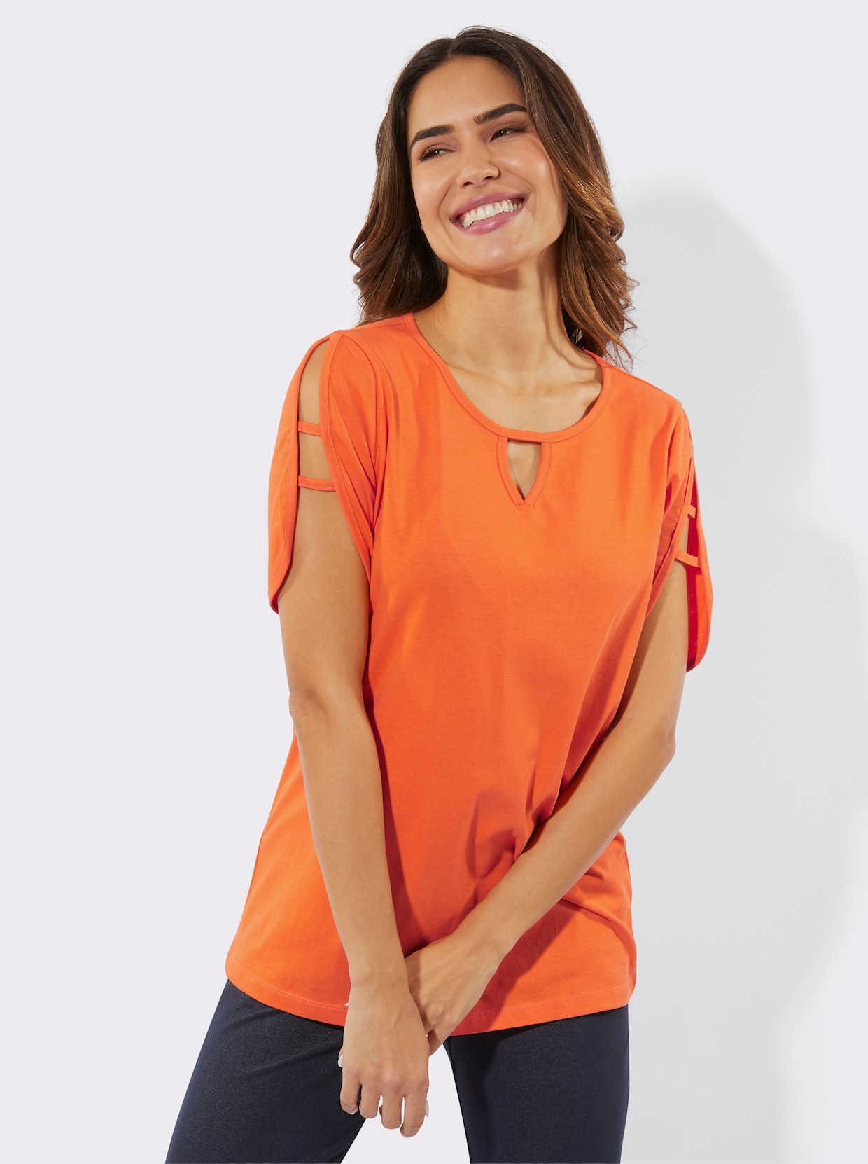 Freizeitshirt - orange
