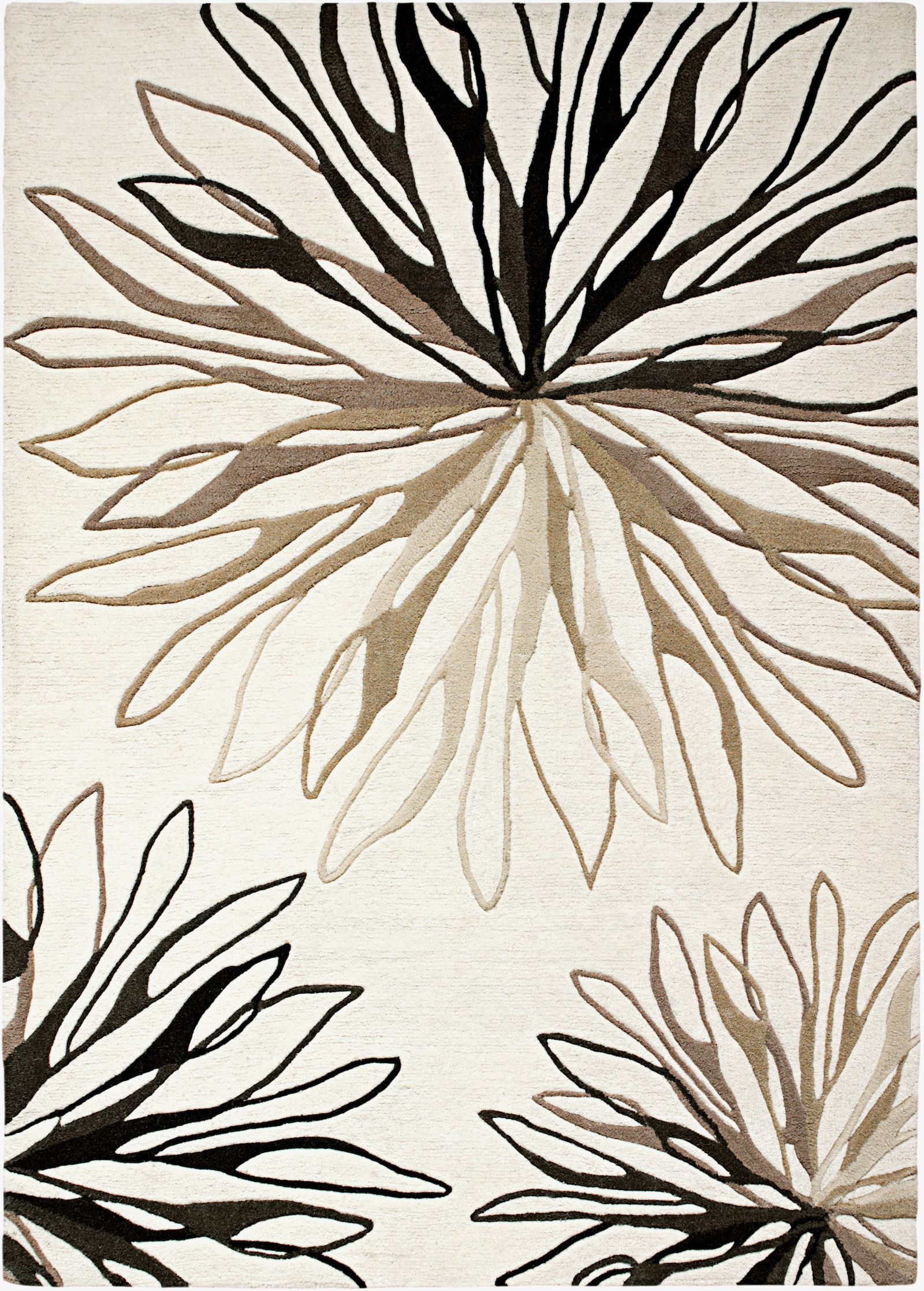 heine home Hochflorteppich - wollweiß