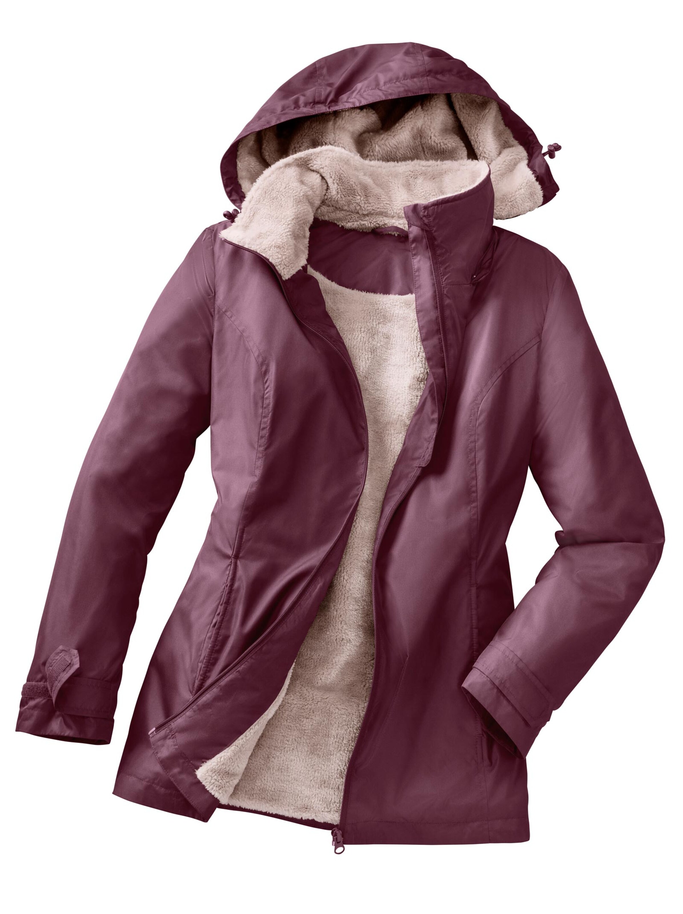 Funktionsjacke - bordeaux