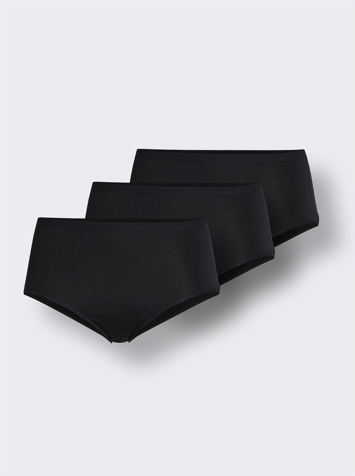 Nohavičky so zvýšeným pásom - čierna
