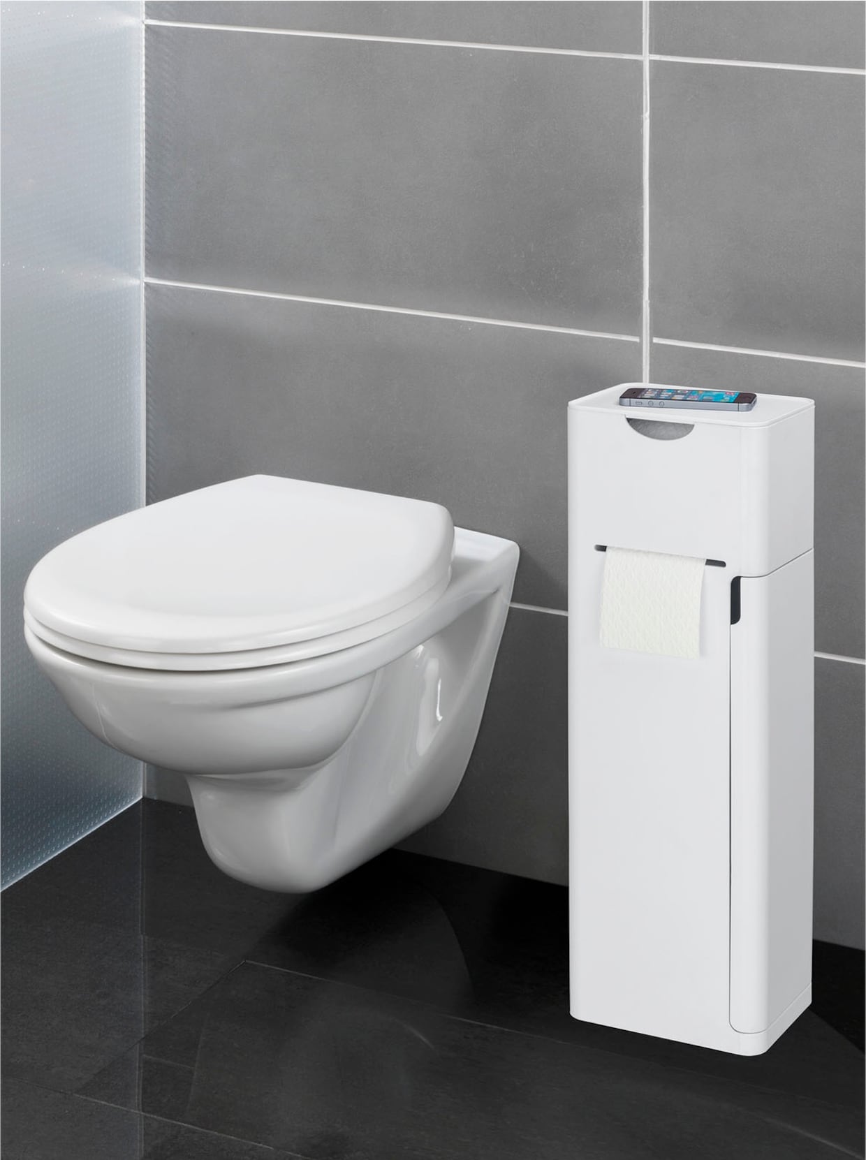 WC-Hygiene-Center - weiss