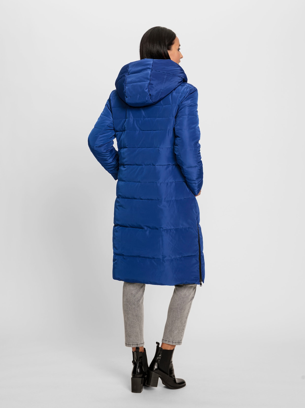 heine Manteau réversible - noir-bleu roi