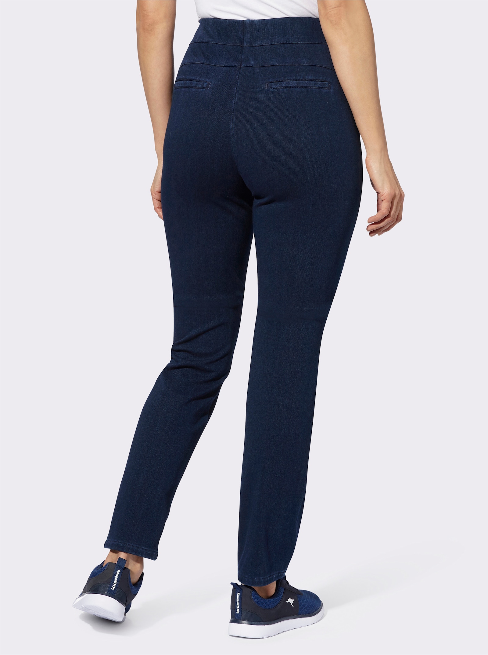 Cosma Jeans mit innenliegendem Dehnbund - blue-stone-washed