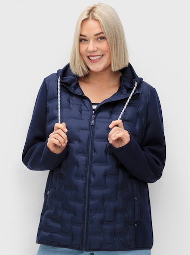 sheego Steppjacke - marine
