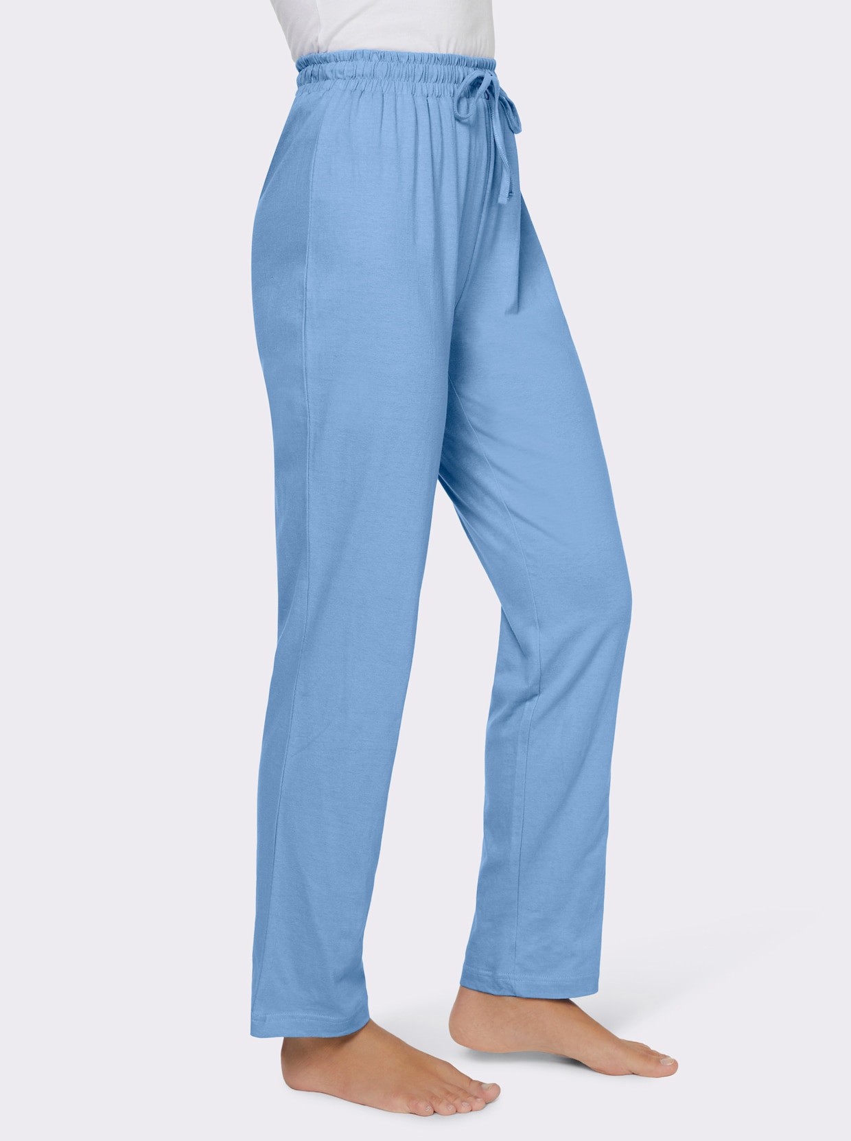 wäschepur Schlafanzug-Hose - himmelblau