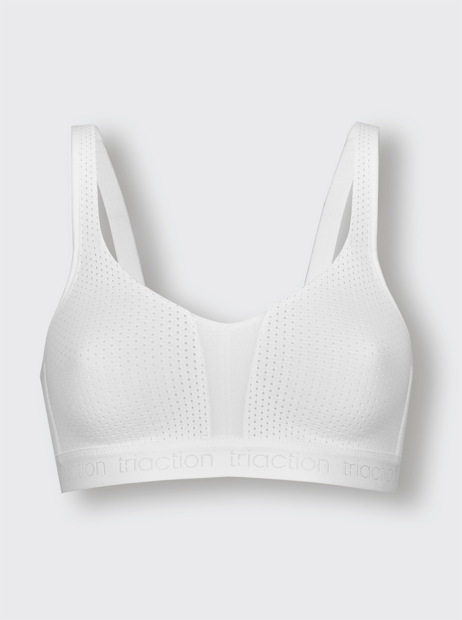 Triumph Sport-BH ohne Bügel - weiß