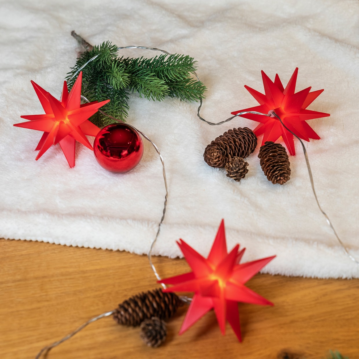 my home LED-Lichterkette - rot