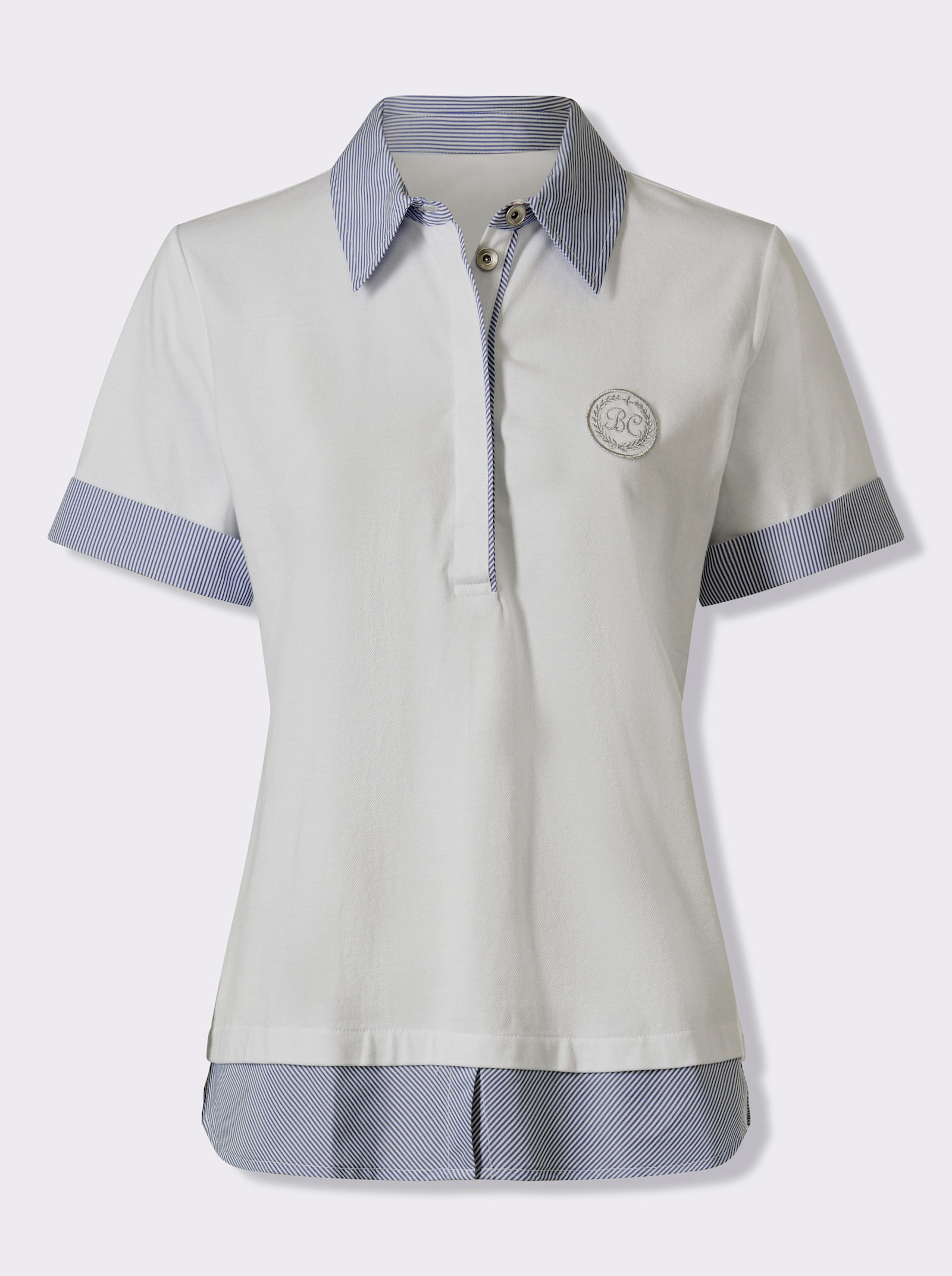 heine Polo effet 2 en 1 - blanc