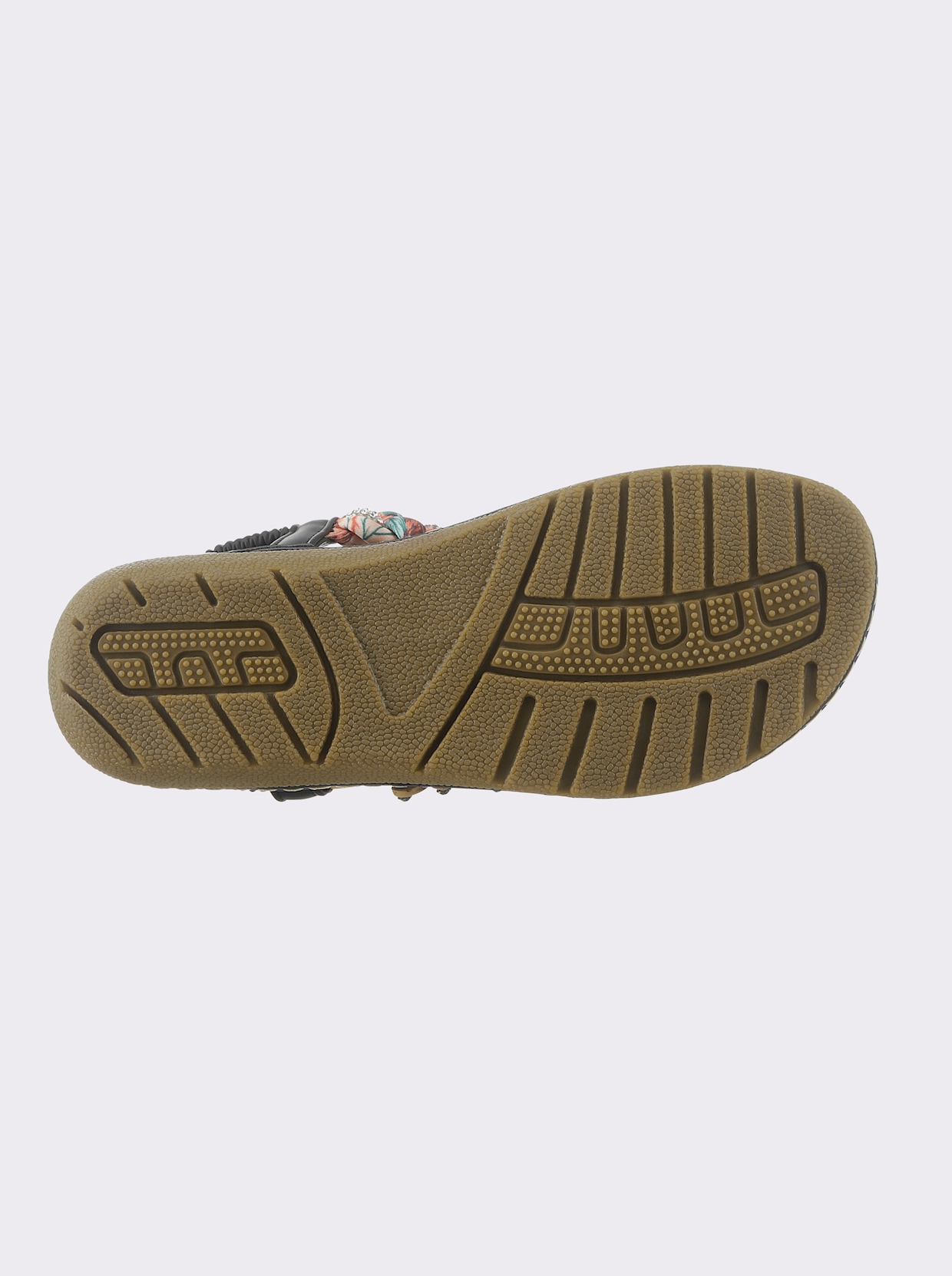 Andrea Conti Sandalen - zwart/bont