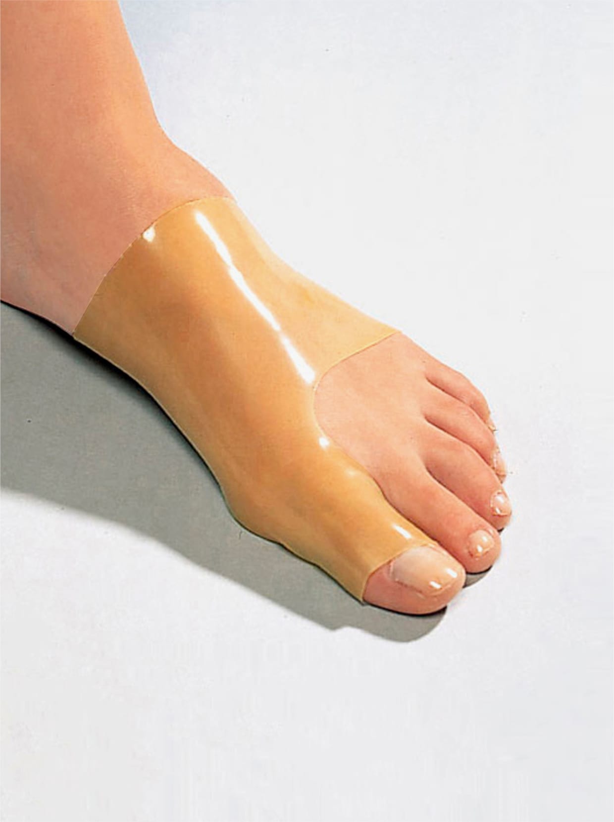 Hallux-voetbalbescherming - huidkleur
