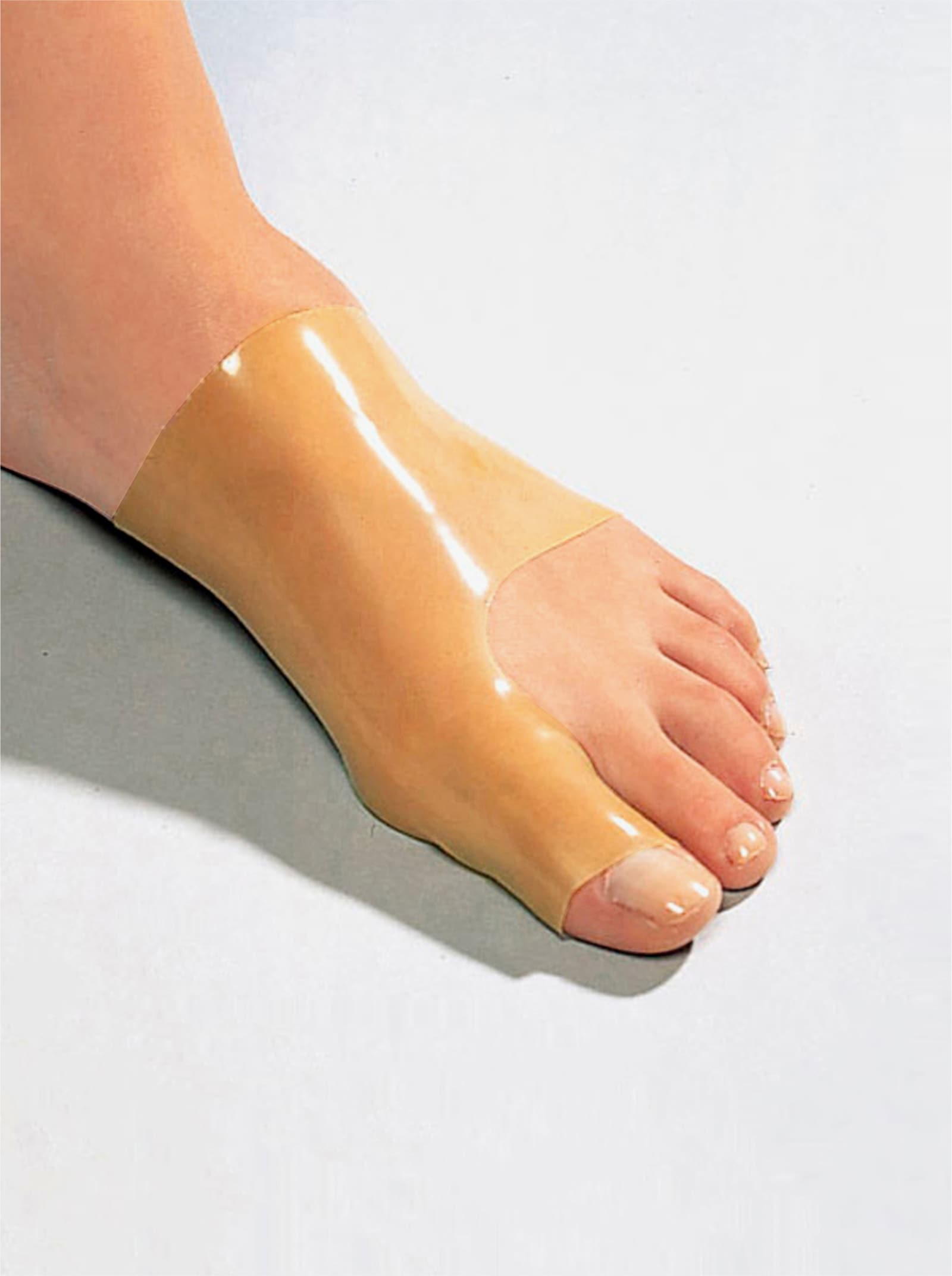 Hallux-voetbalbescherming - huidkleur