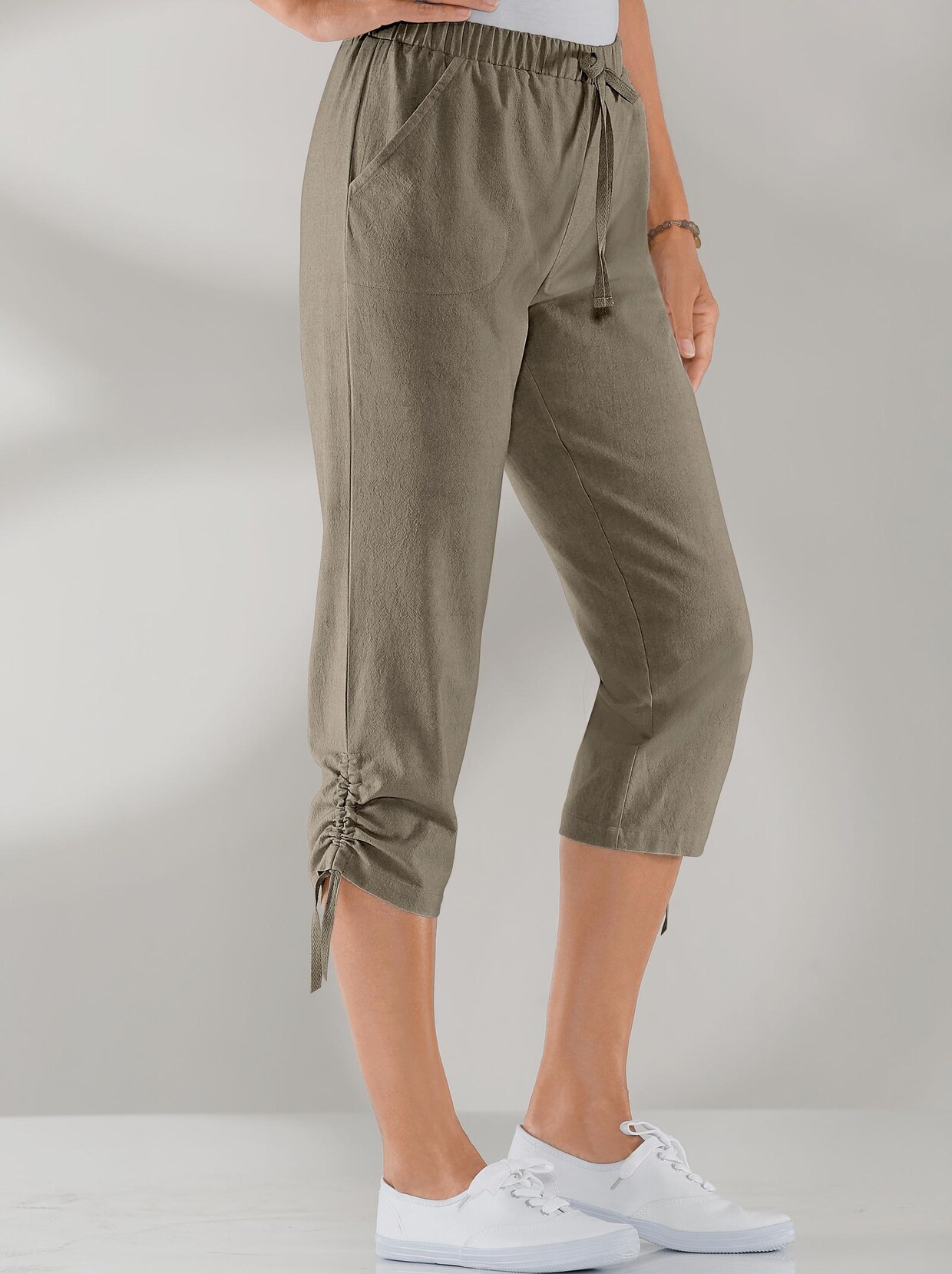 3/4-Hose - khaki