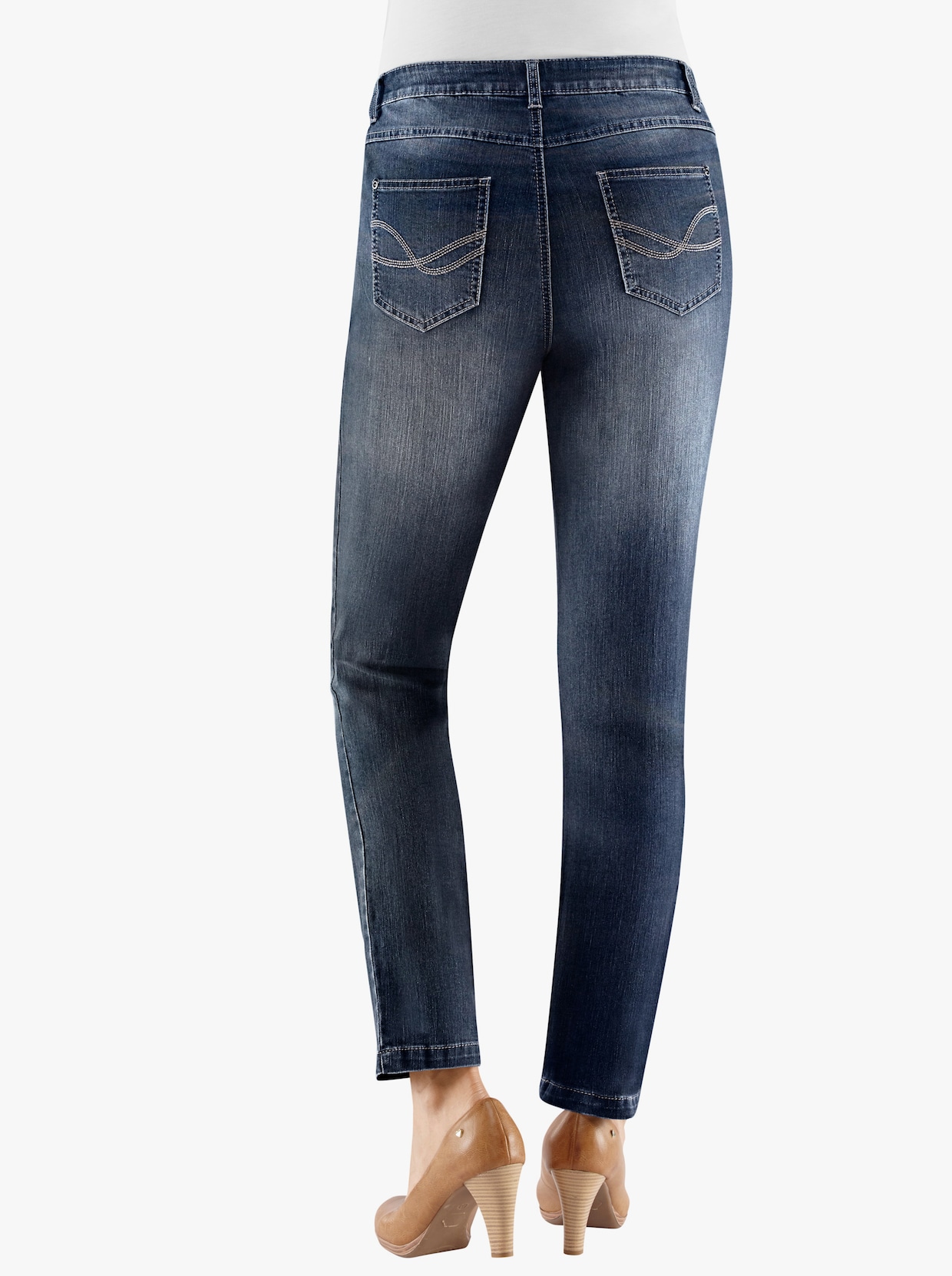 5-Pocket-Jeans - dark blue