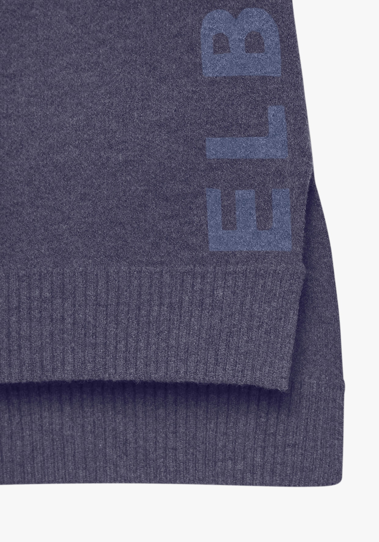 Elbsand Sweater - blau meliert