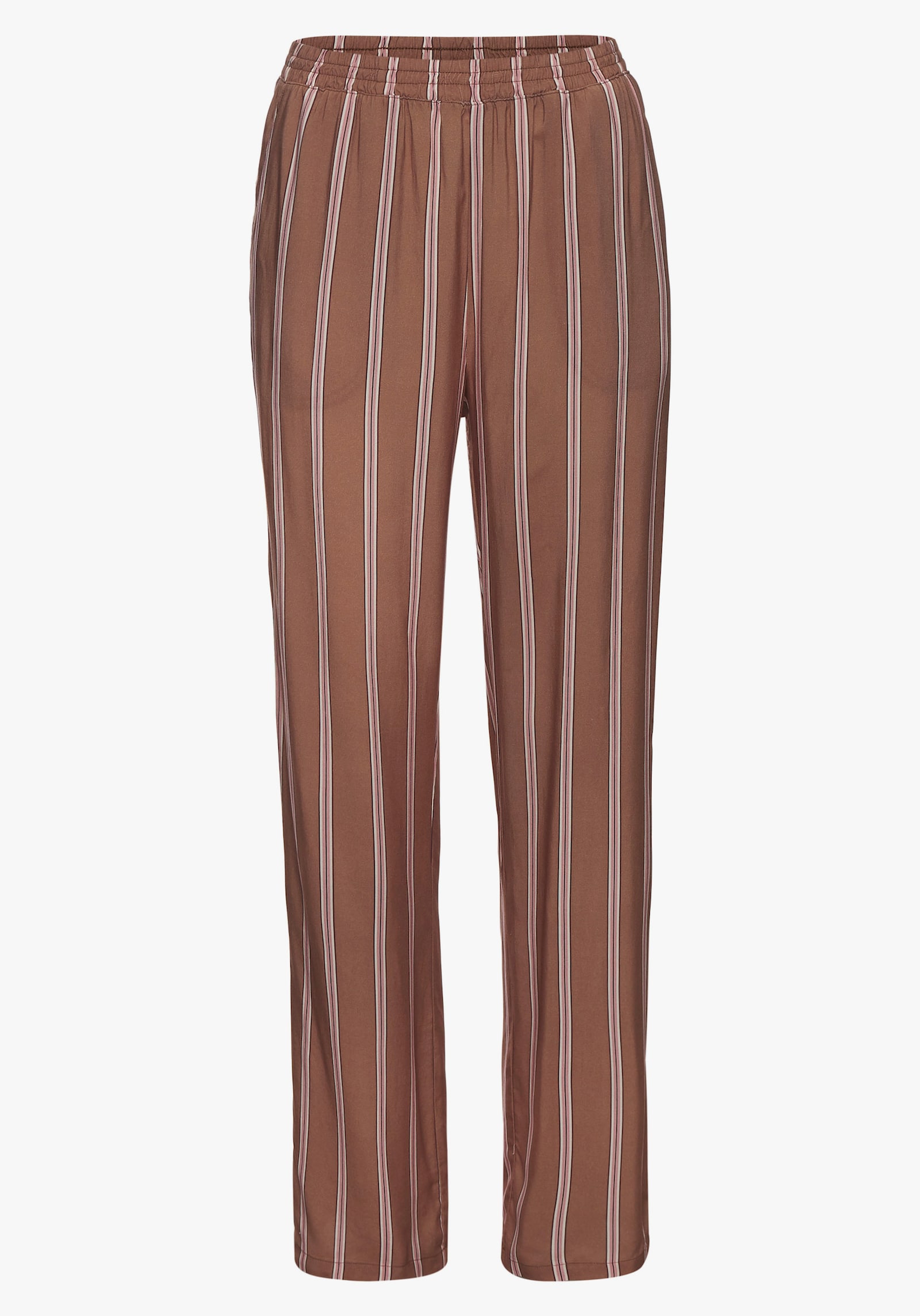 LASCANA Pyjama - marron à rayures