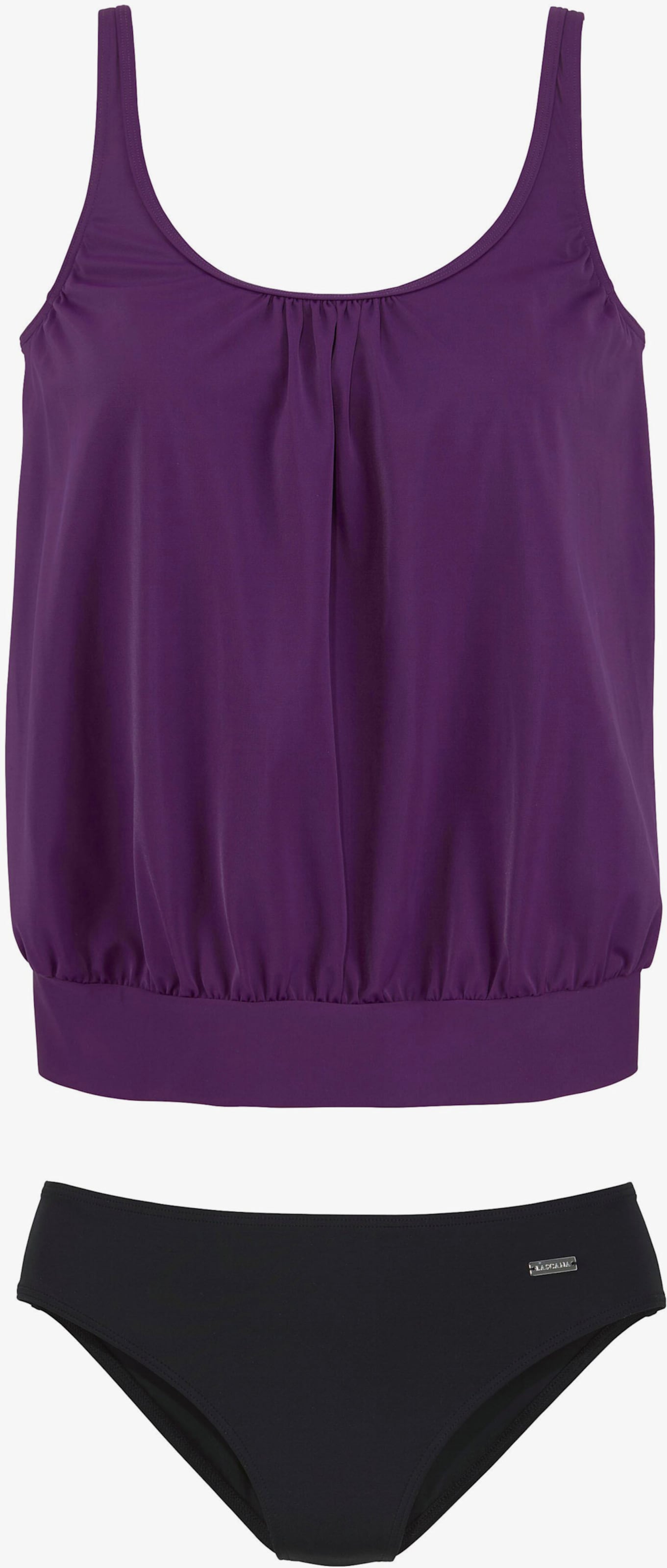 LASCANA Tankini ample - aubergine