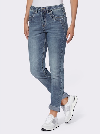 heine Jeans - blue-stone-washed