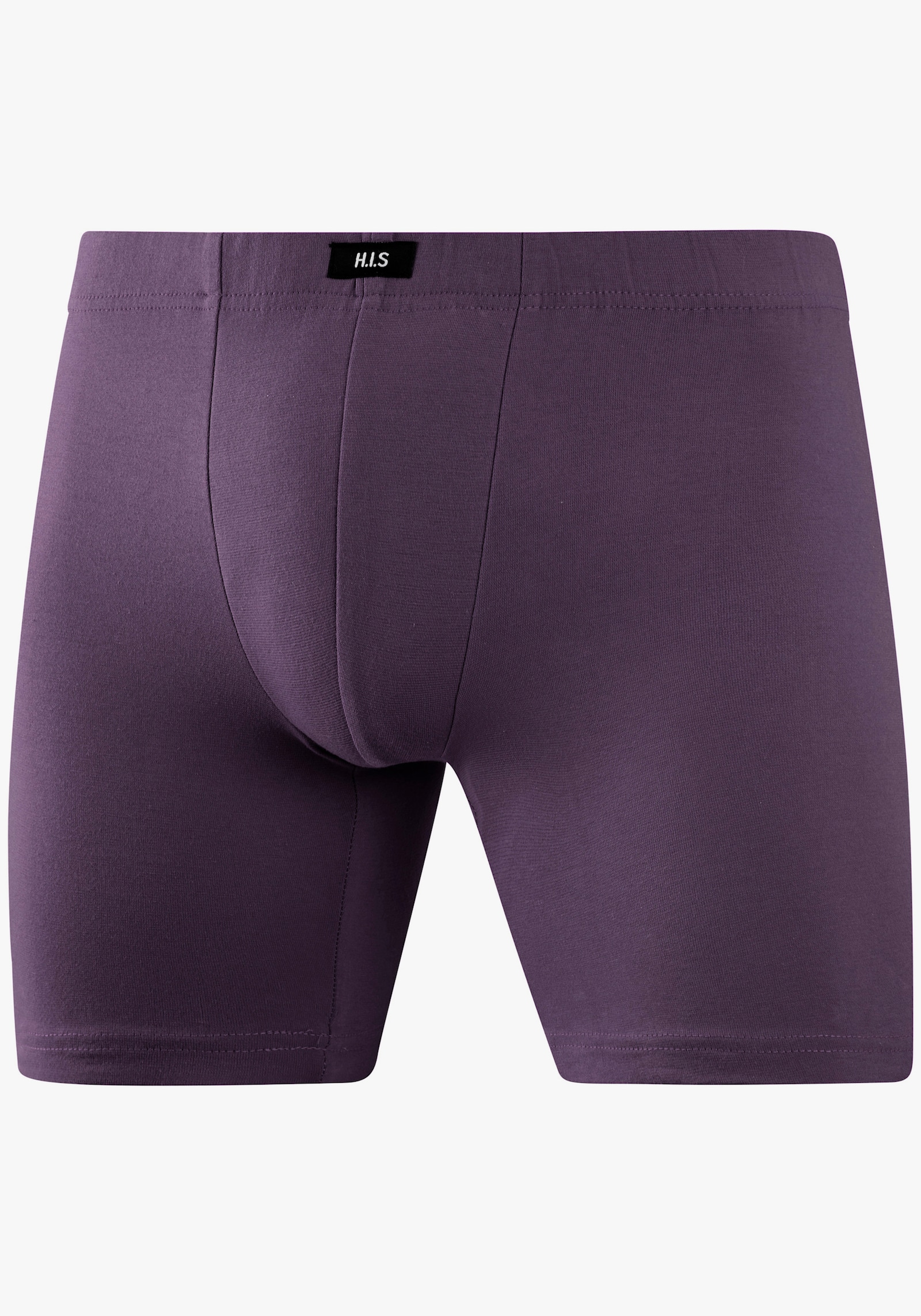 H.I.S Langer Boxer - lila, grau, blau, grün, grau