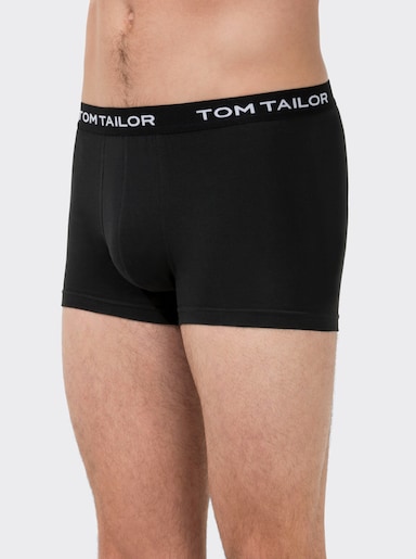 TOM TAILOR Pants - 3 Stück schwarz