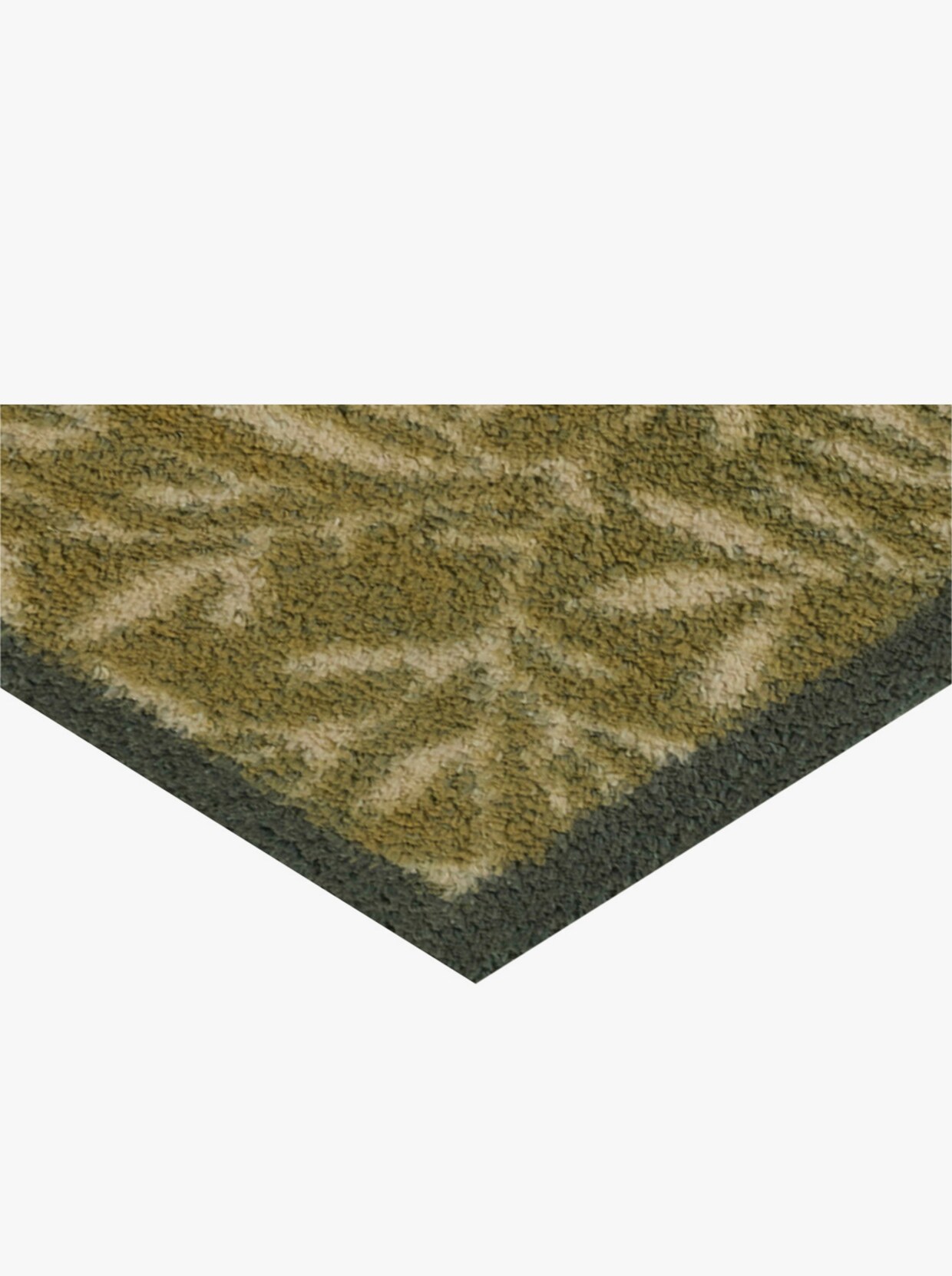 Turtle Mat Fußmatte - grün-gemustert