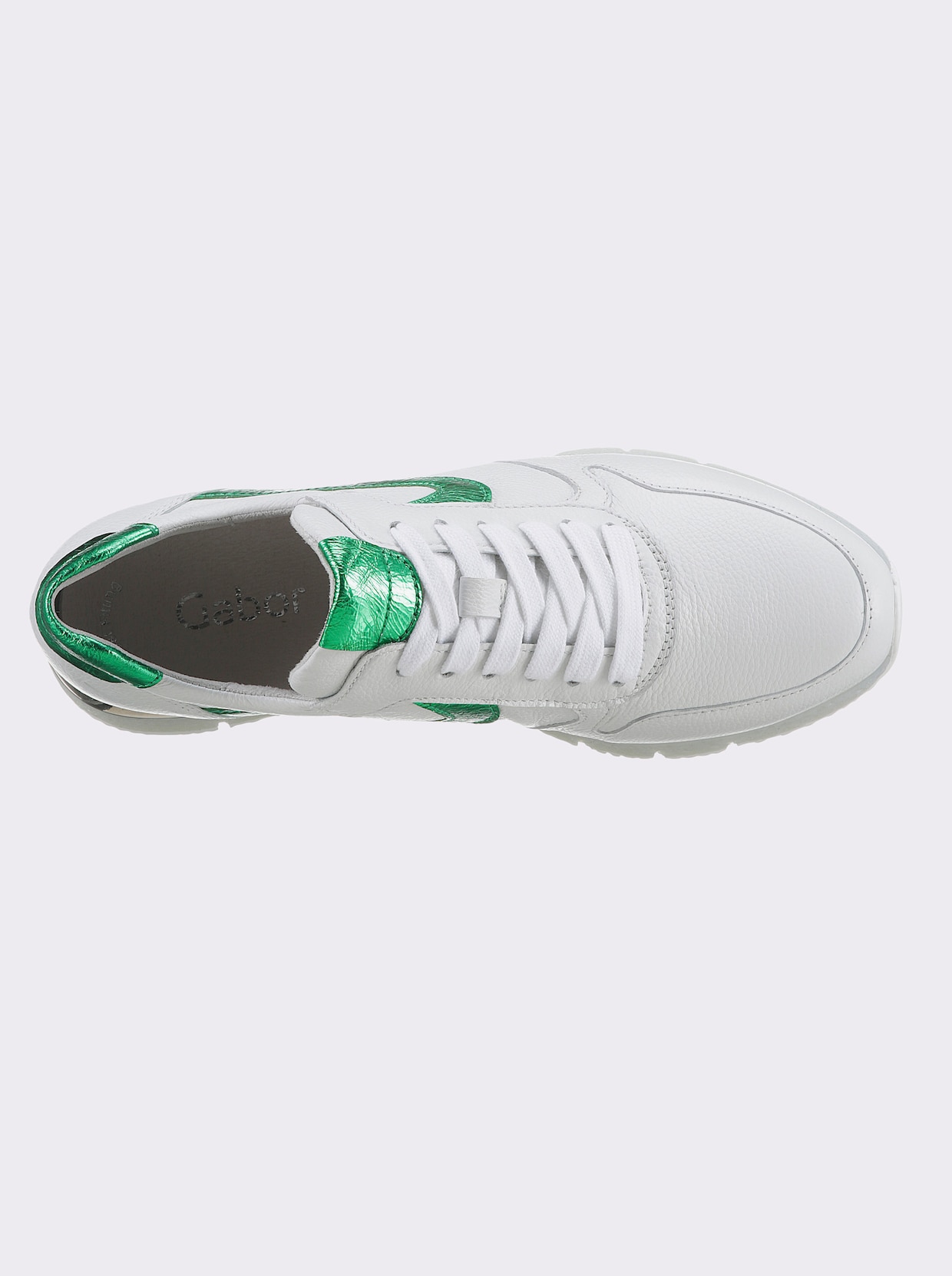 Gabor Sneaker - wit/groen