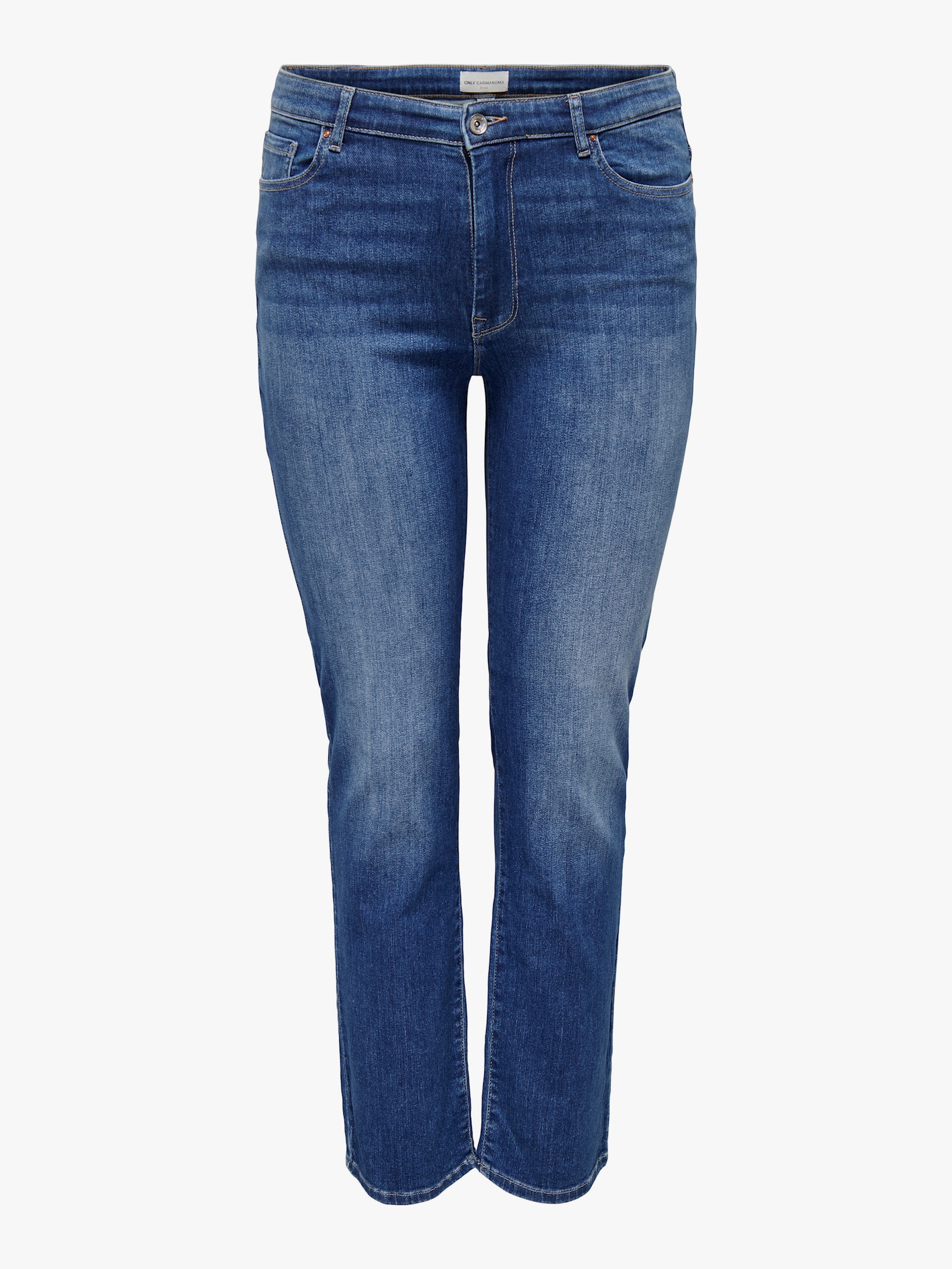 ONLY CARMAKOMA Slim-fit-Jeans - medium blue denim