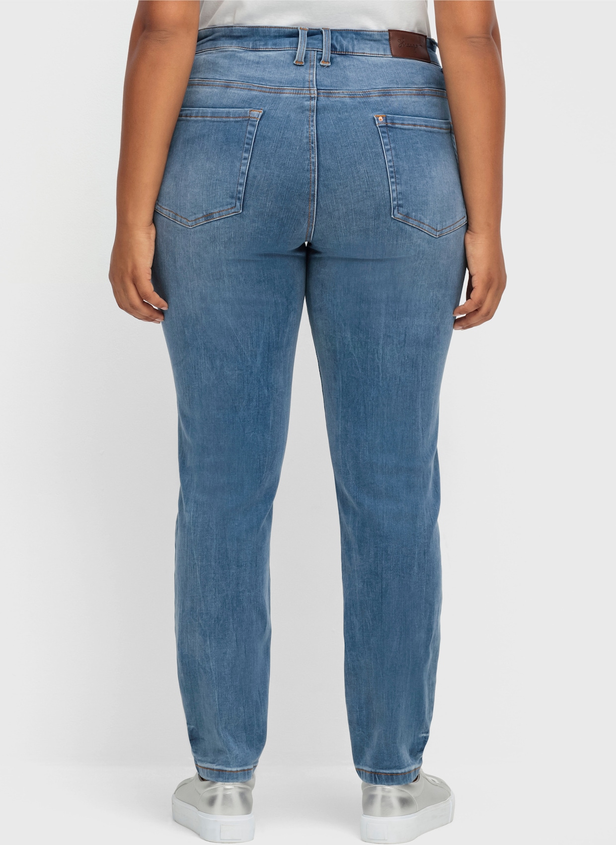 sheego Skinny jeans - blue denim