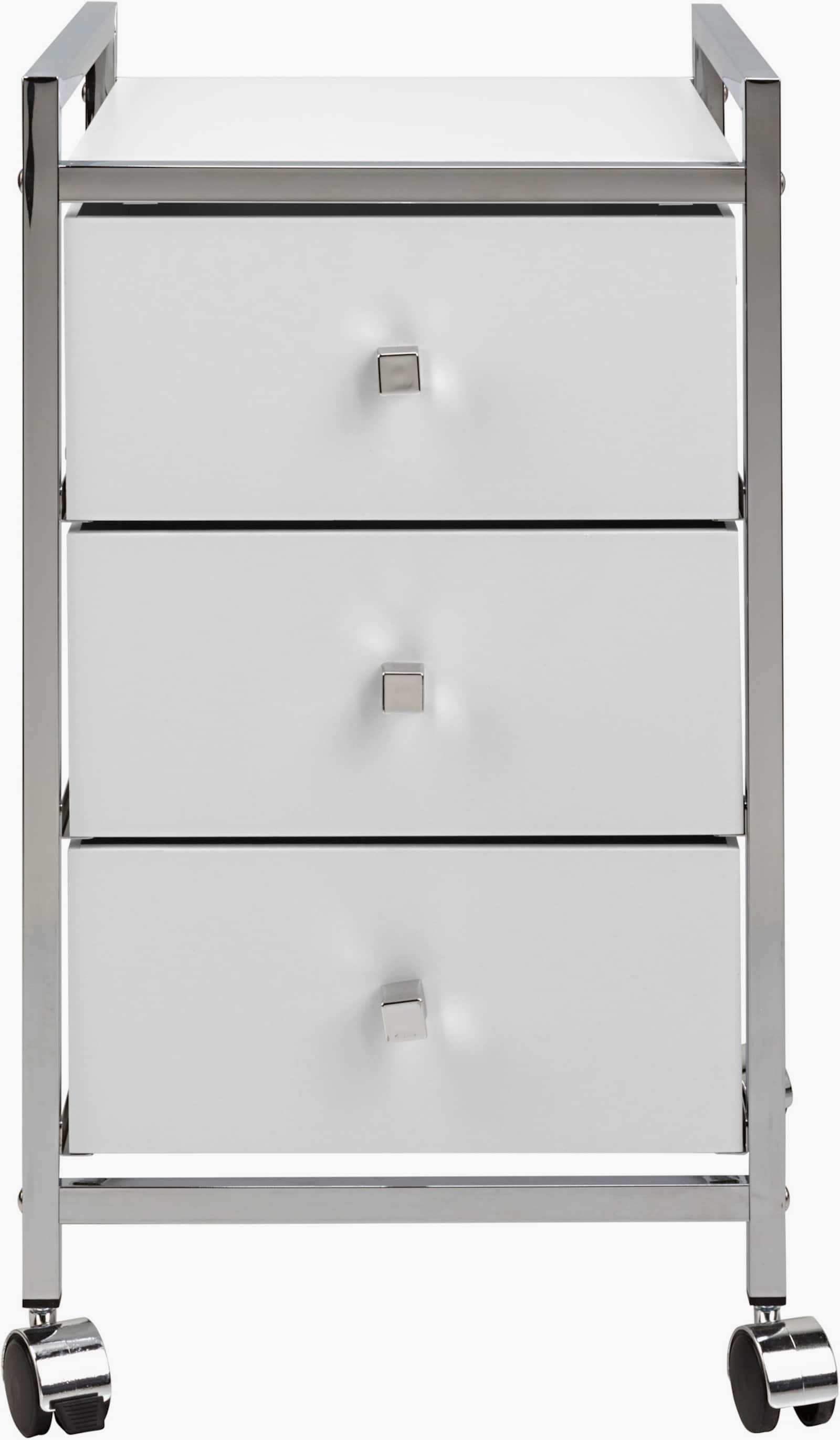 heine home Rollwagen - weiß