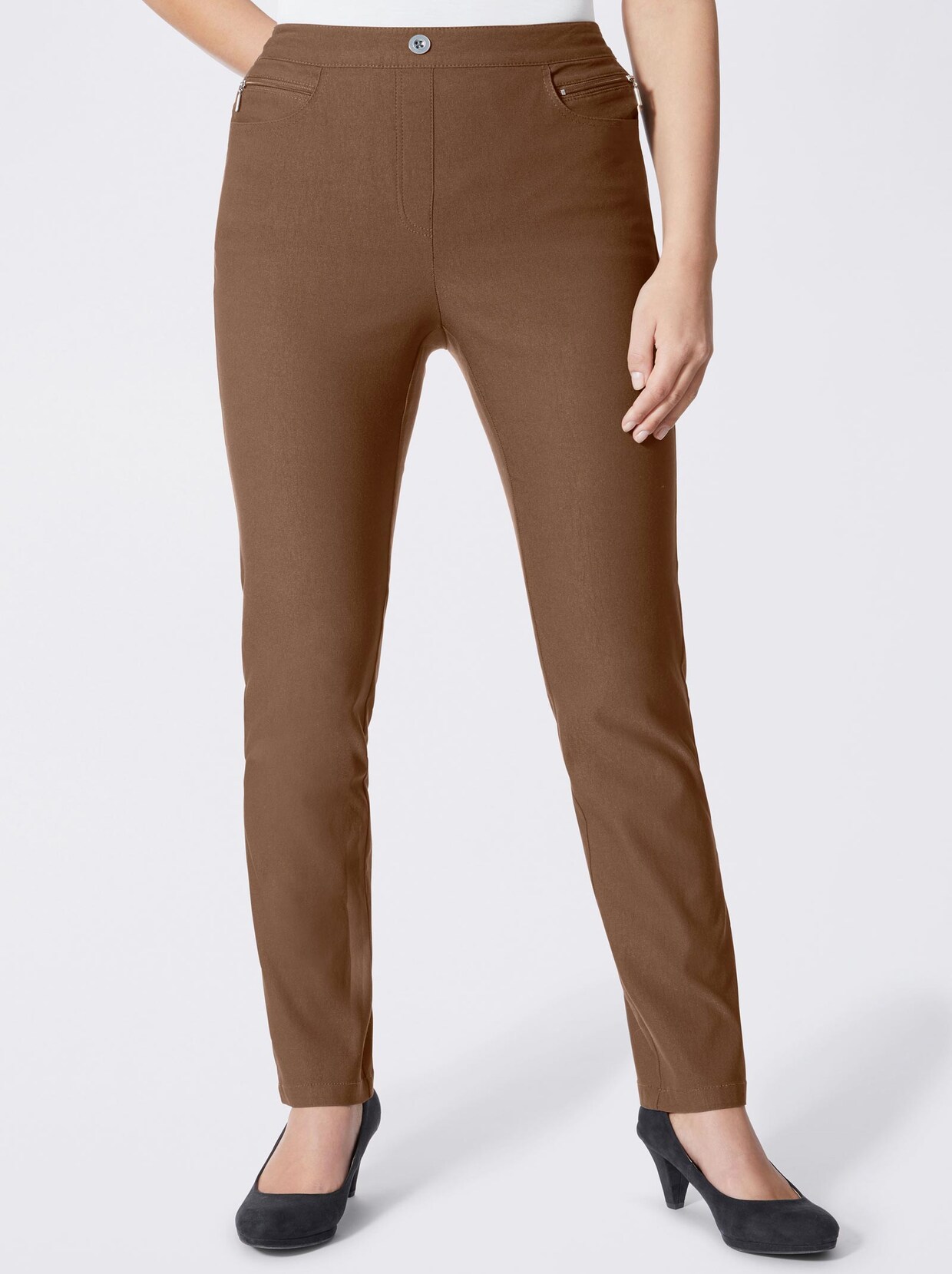Stretch-Hose - toffee