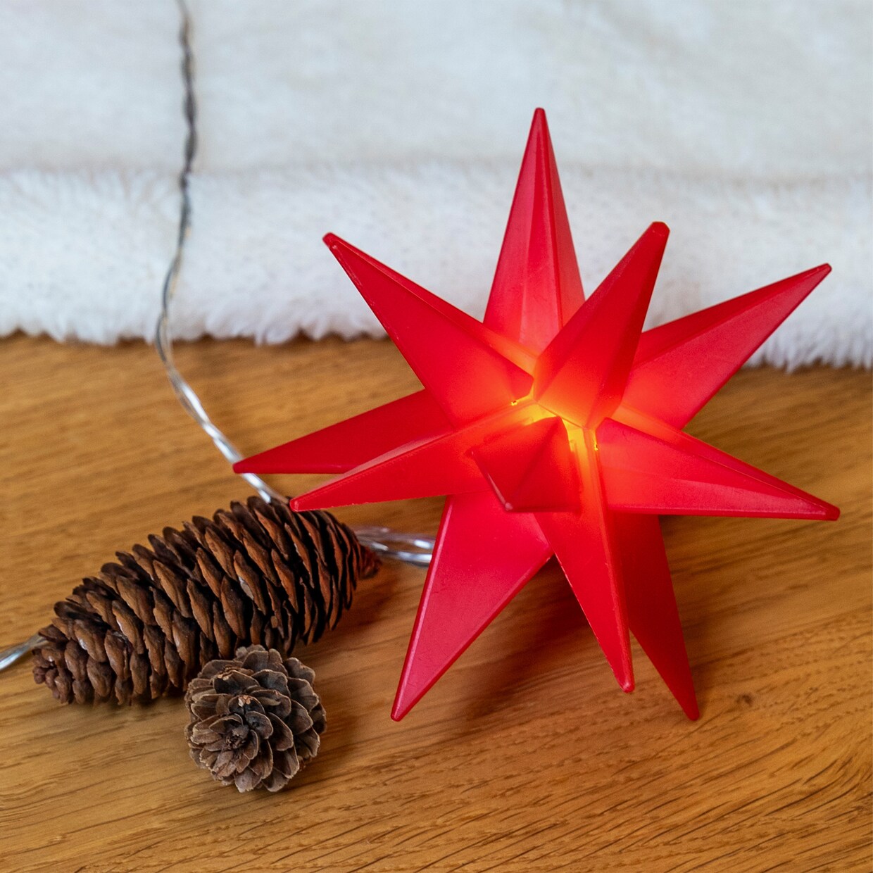 my home LED-Lichterkette - rot