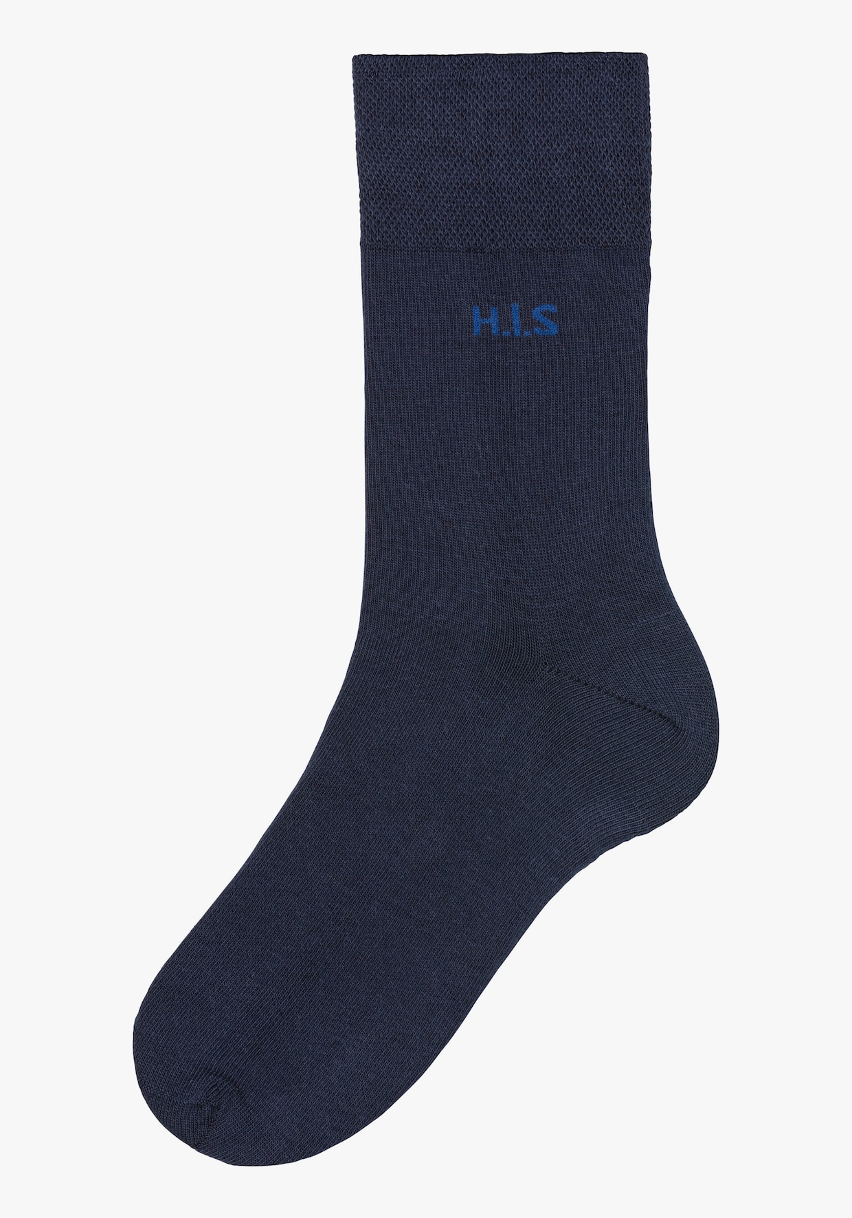 H.I.S Sokken - 4x navy, 4x jeansblauw gemêleerd, 4x donkere jeans gemêleerd