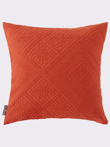 Pereira da Cunha Lot de 2 housses de coussin - terre cuite