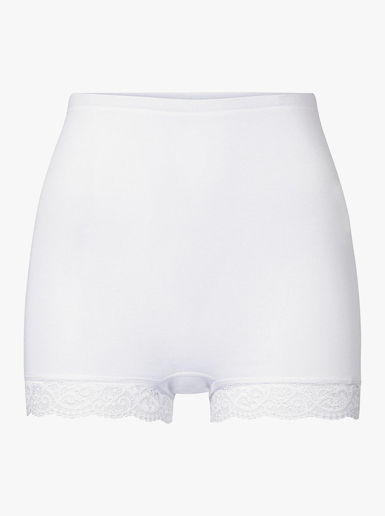 Nina von C. Pagenschlüpfer mit elastischer Spitze - weiss