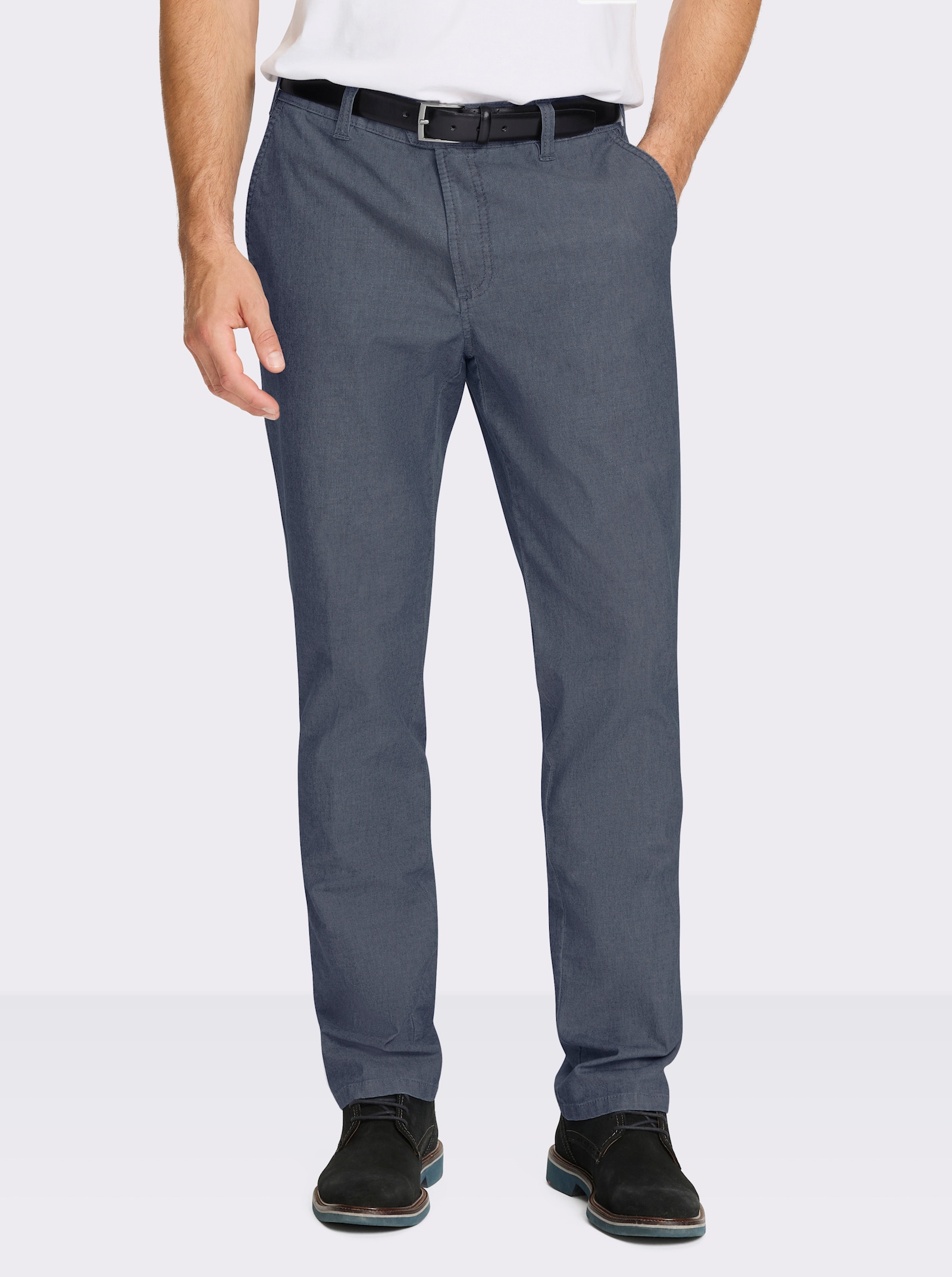 Brühl Jeans van licht denim - donkerblauw gemêleerd