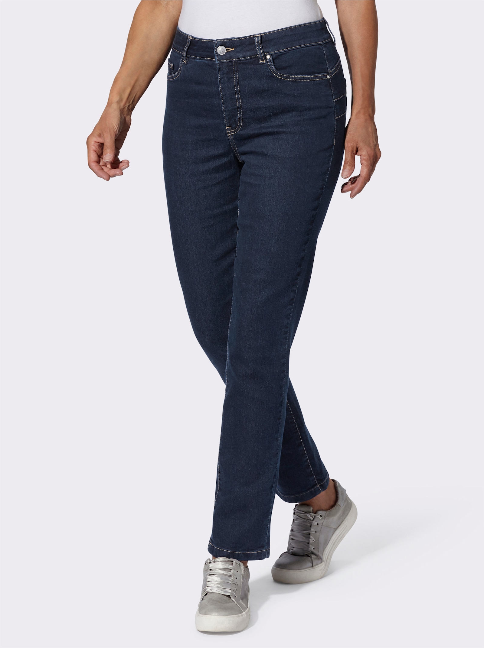 Jeans mit Push up-Effekt - dark blue