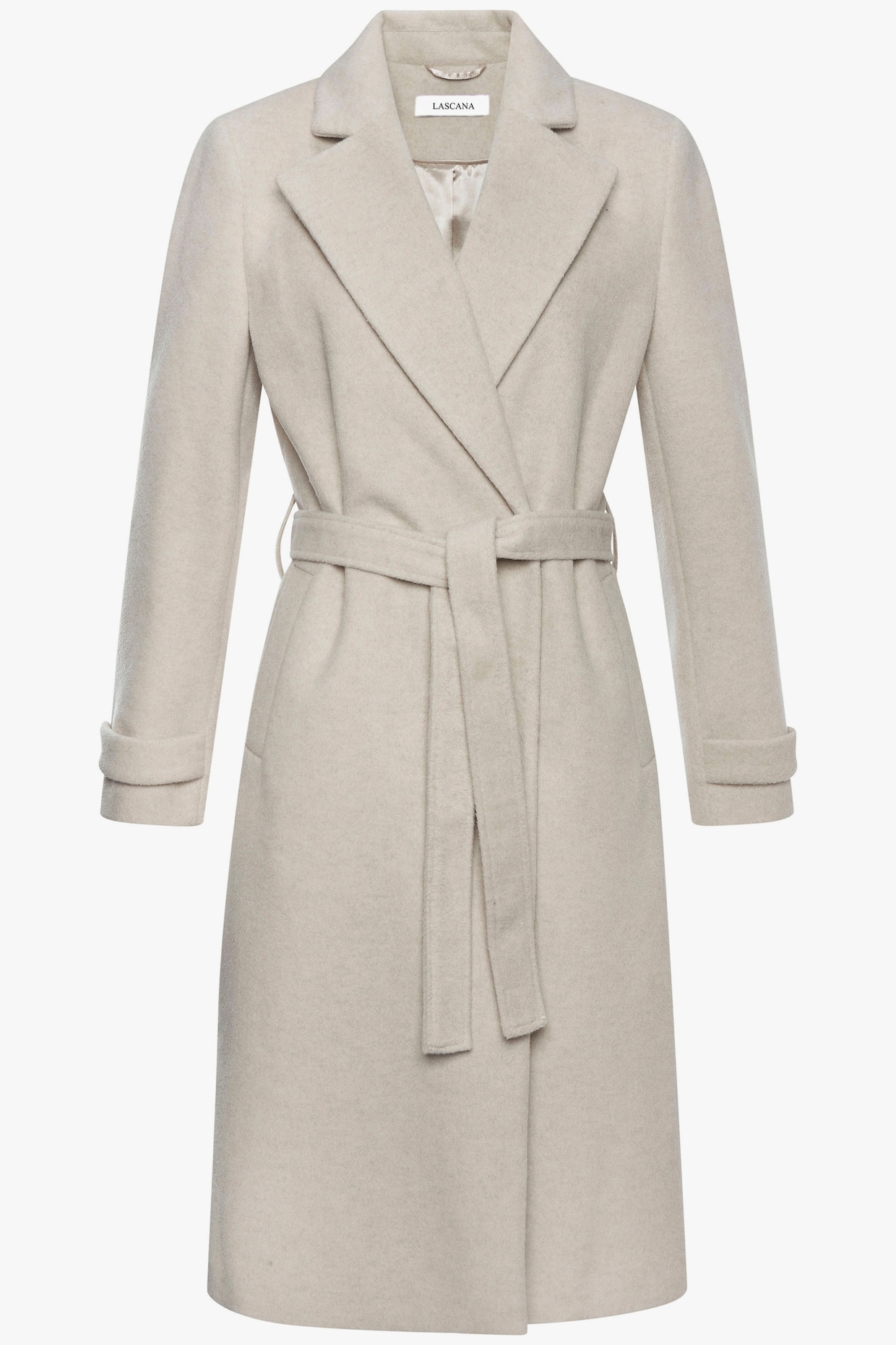 LASCANA Langmantel - sand meliert
