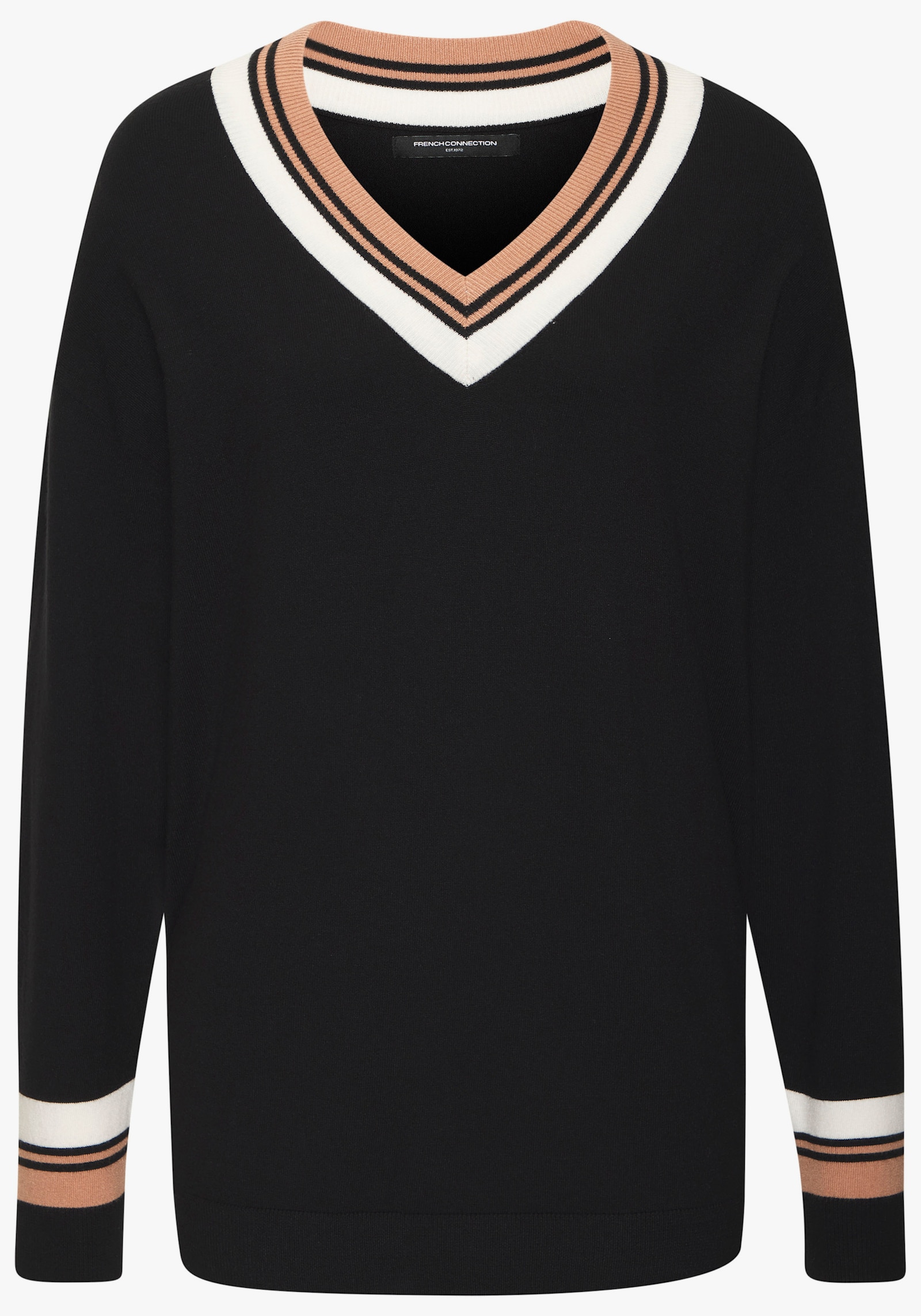 French Connection Pull en tricot - noir