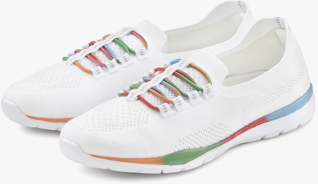 LASCANA Sneaker - weiß-multi