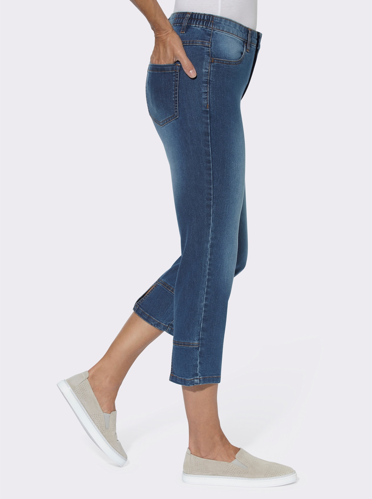 Jeans - blue-stone-washed