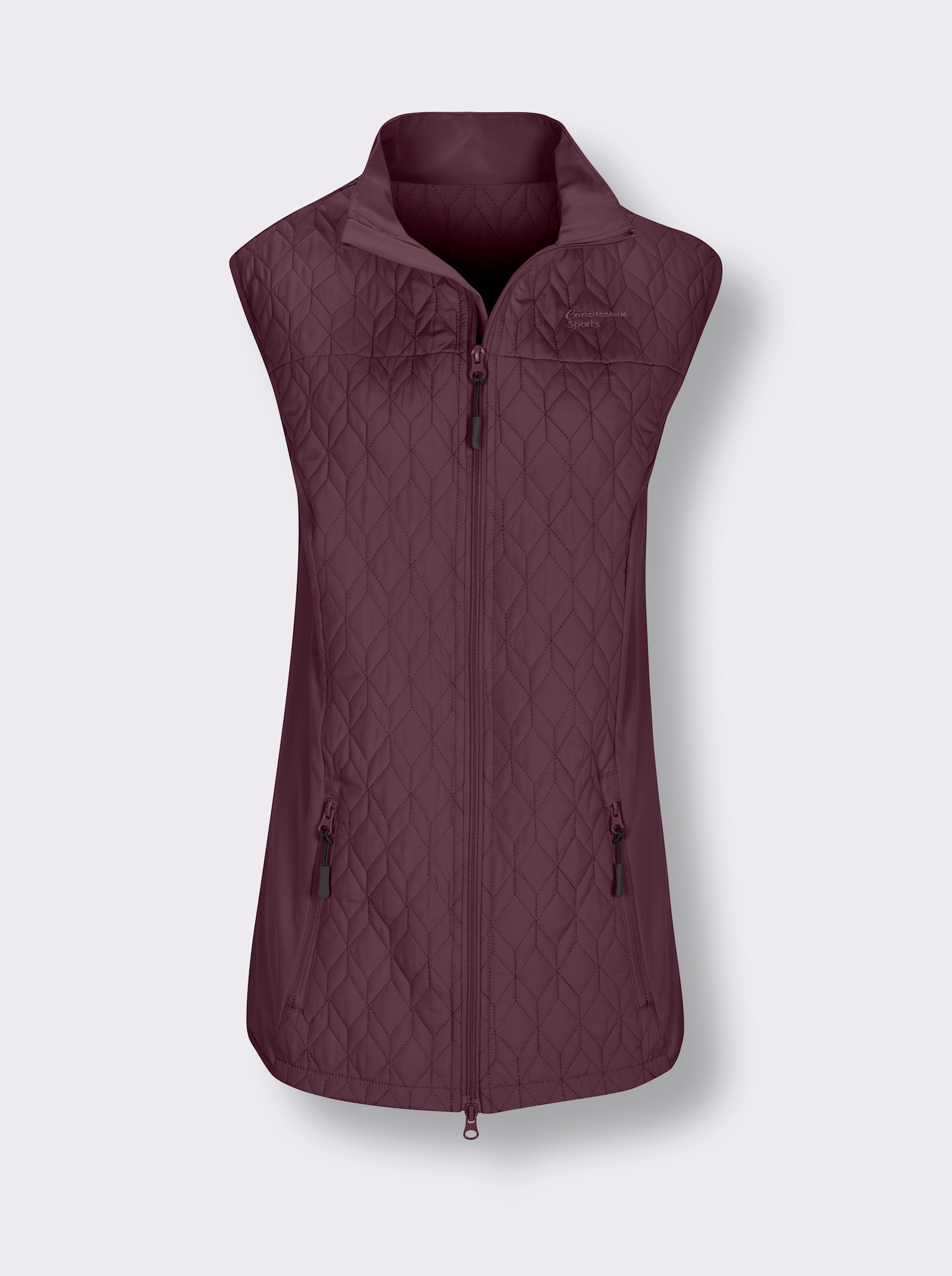 Catamaran Sports Funktionsweste mit elastischen Seiten - burgund