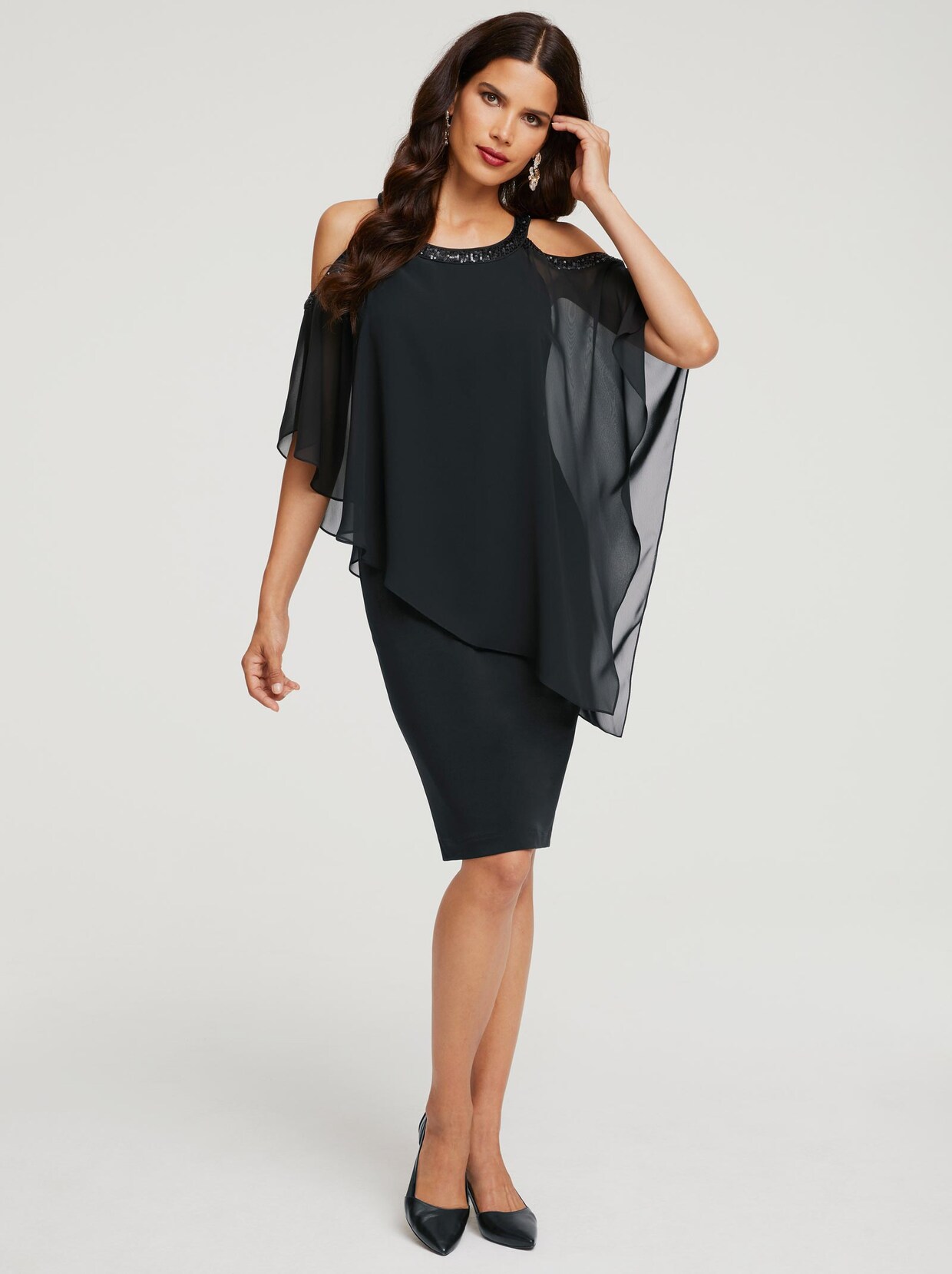 Patrizia Dini Cocktailkleid - schwarz