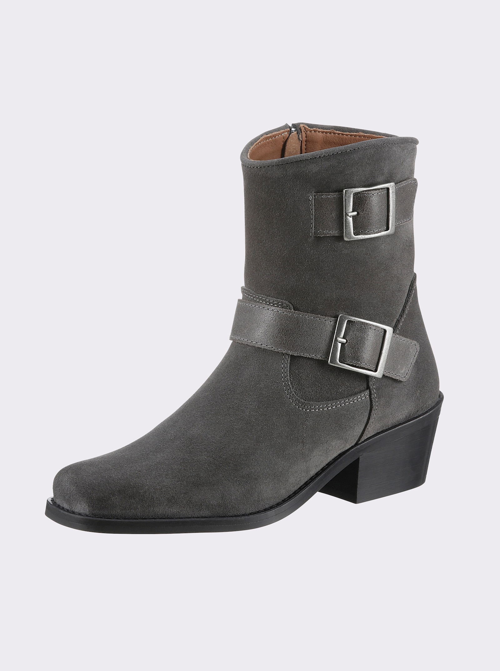 heine Stiefelette - grau