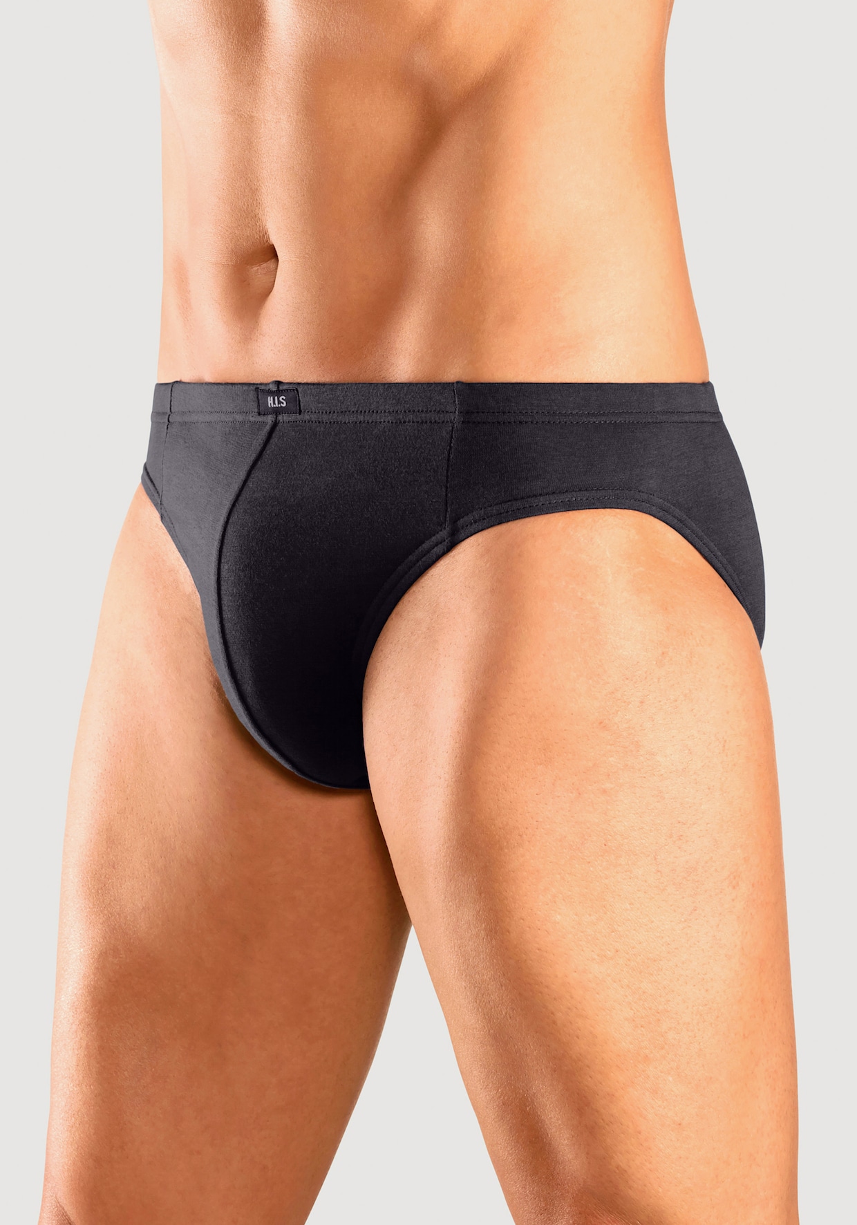 H.I.S Slip - zwart, wit