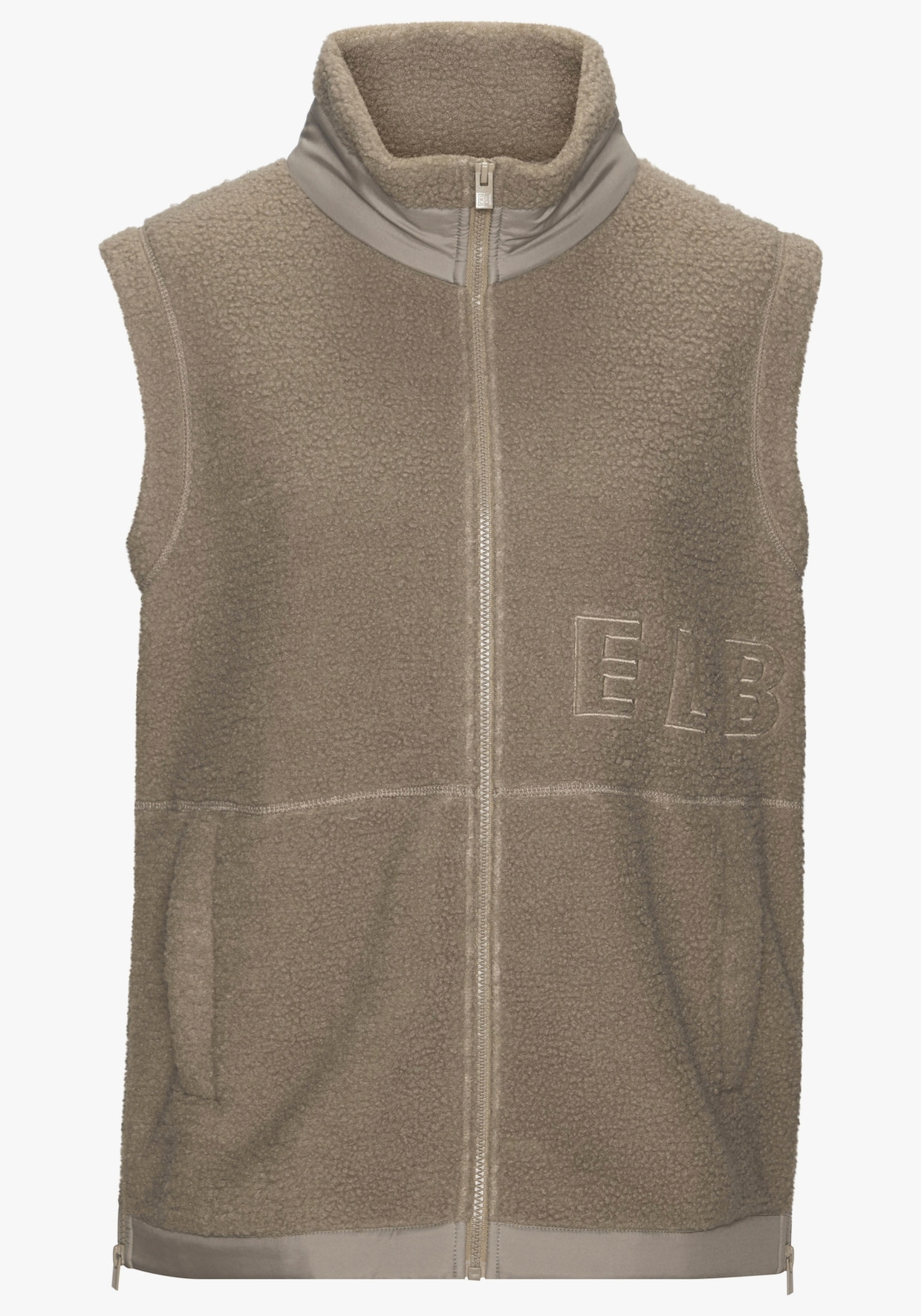 Elbsand Gilet polaire - taupe