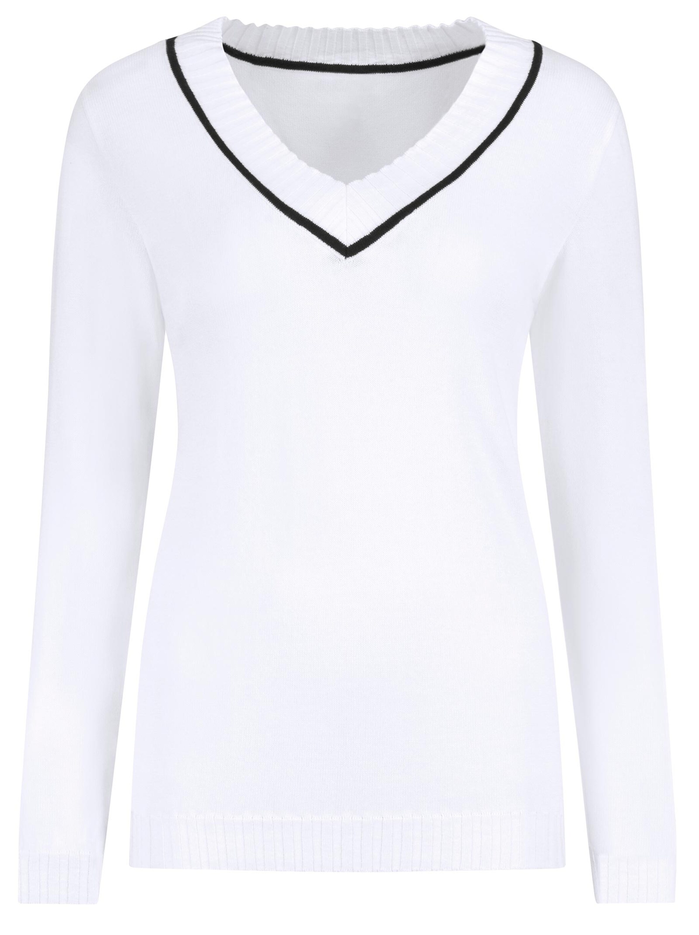 Collection L Pullover - wollweiß