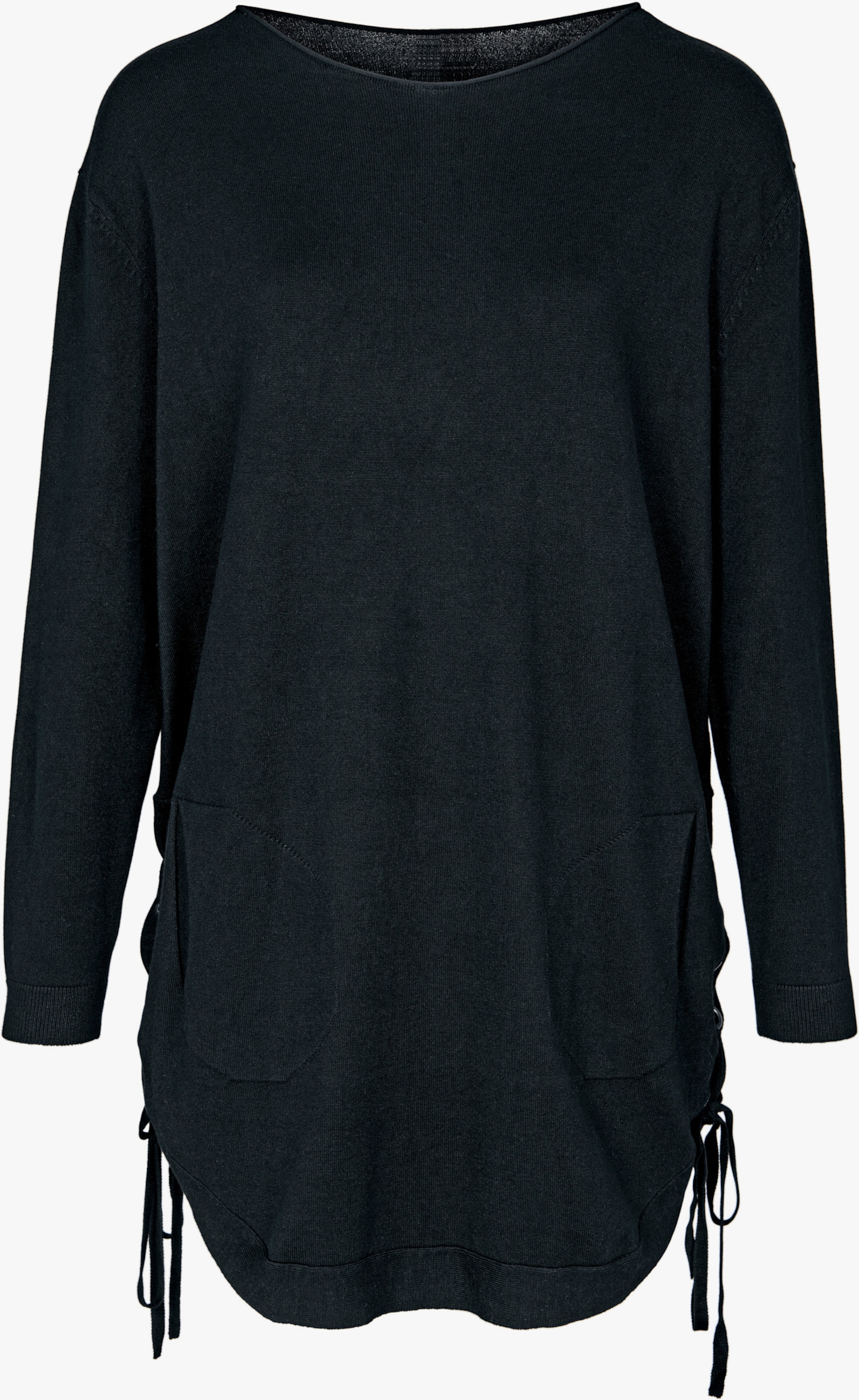 heine Longpullover im Oversized-Style - schwarz