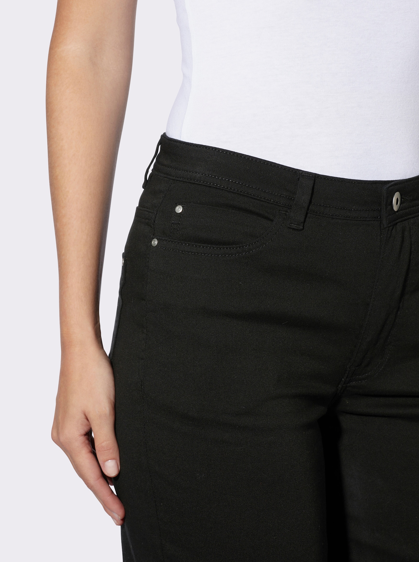 heine Shorts in Stretch-Qualität - schwarz