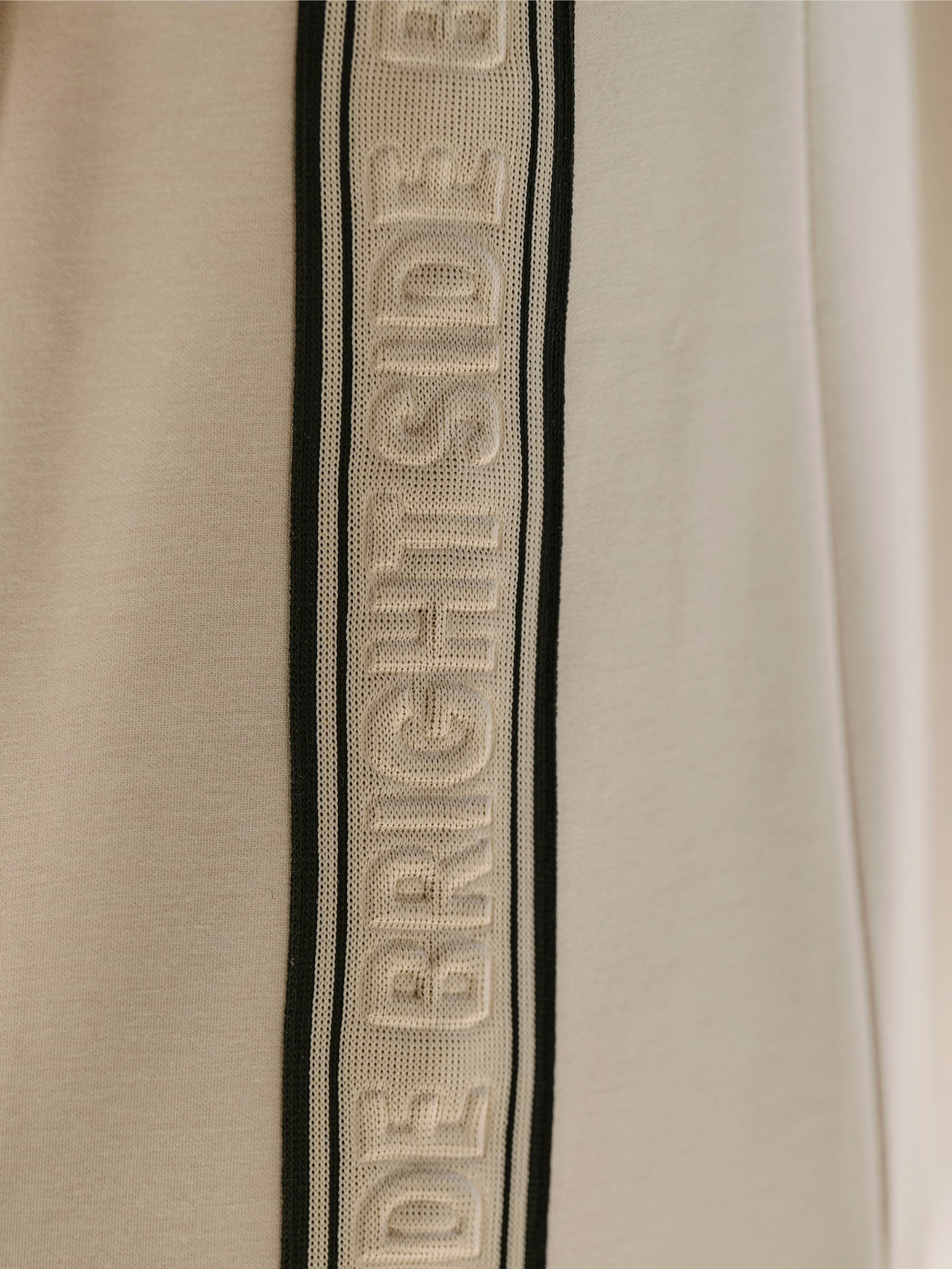 heine Robe sweat à col montant - sable