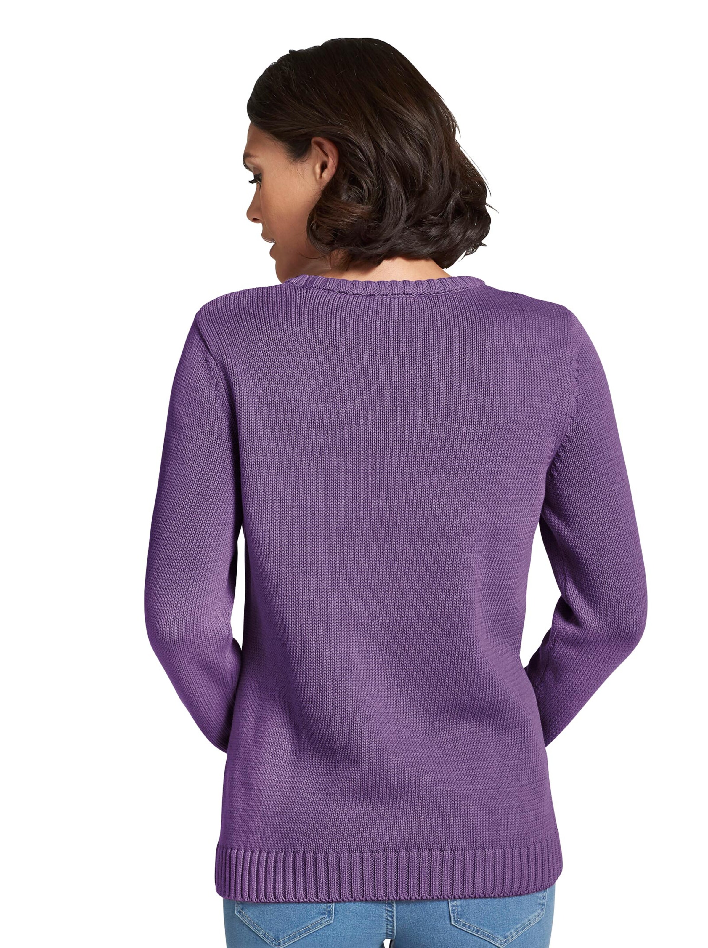 Collection L Pullover - lila